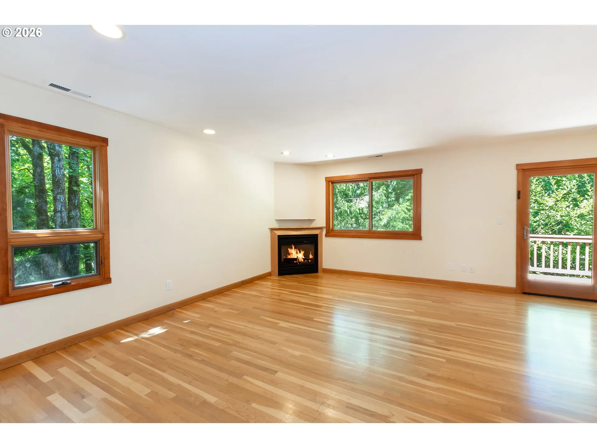 Living Room-Fireplace