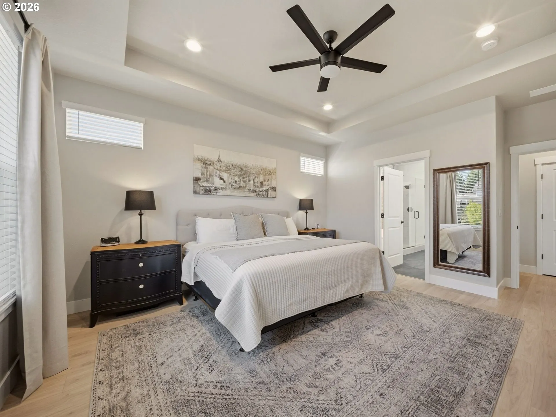 Primary Bedroom-Coffered Ceilings