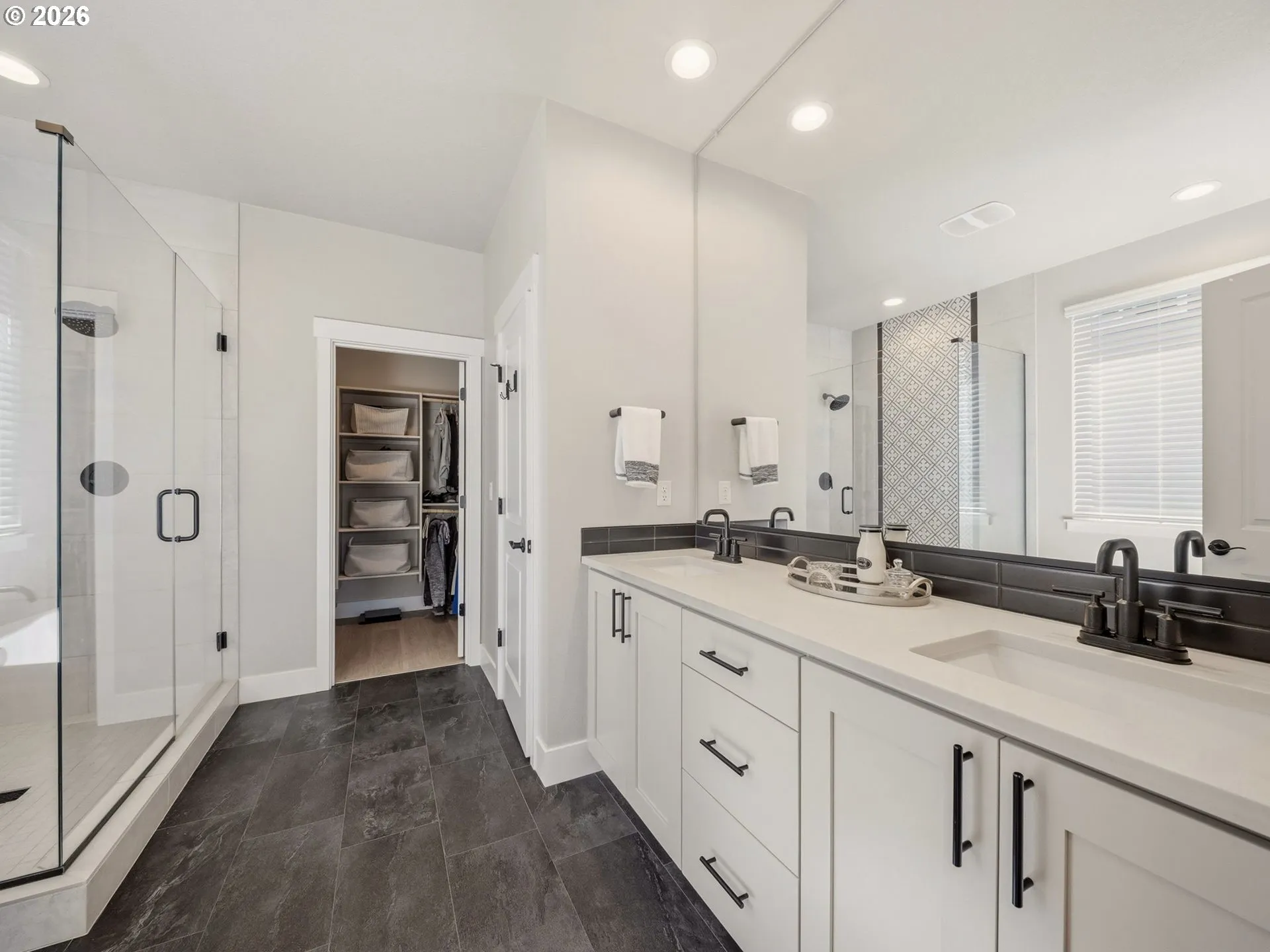 Attached Bathroom #1-Walk-In Closet