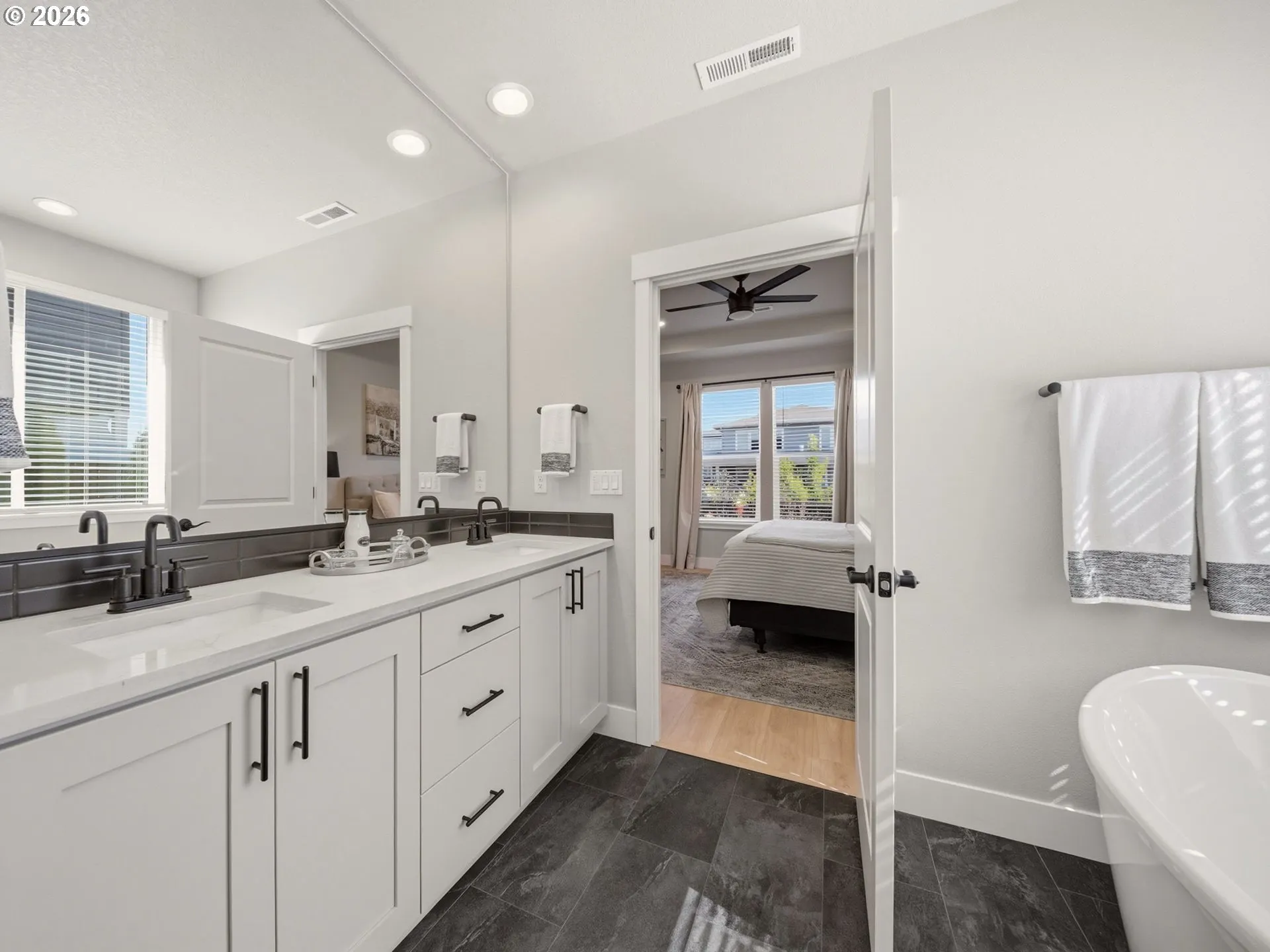 Attached Bathroom #1-Double Sinks