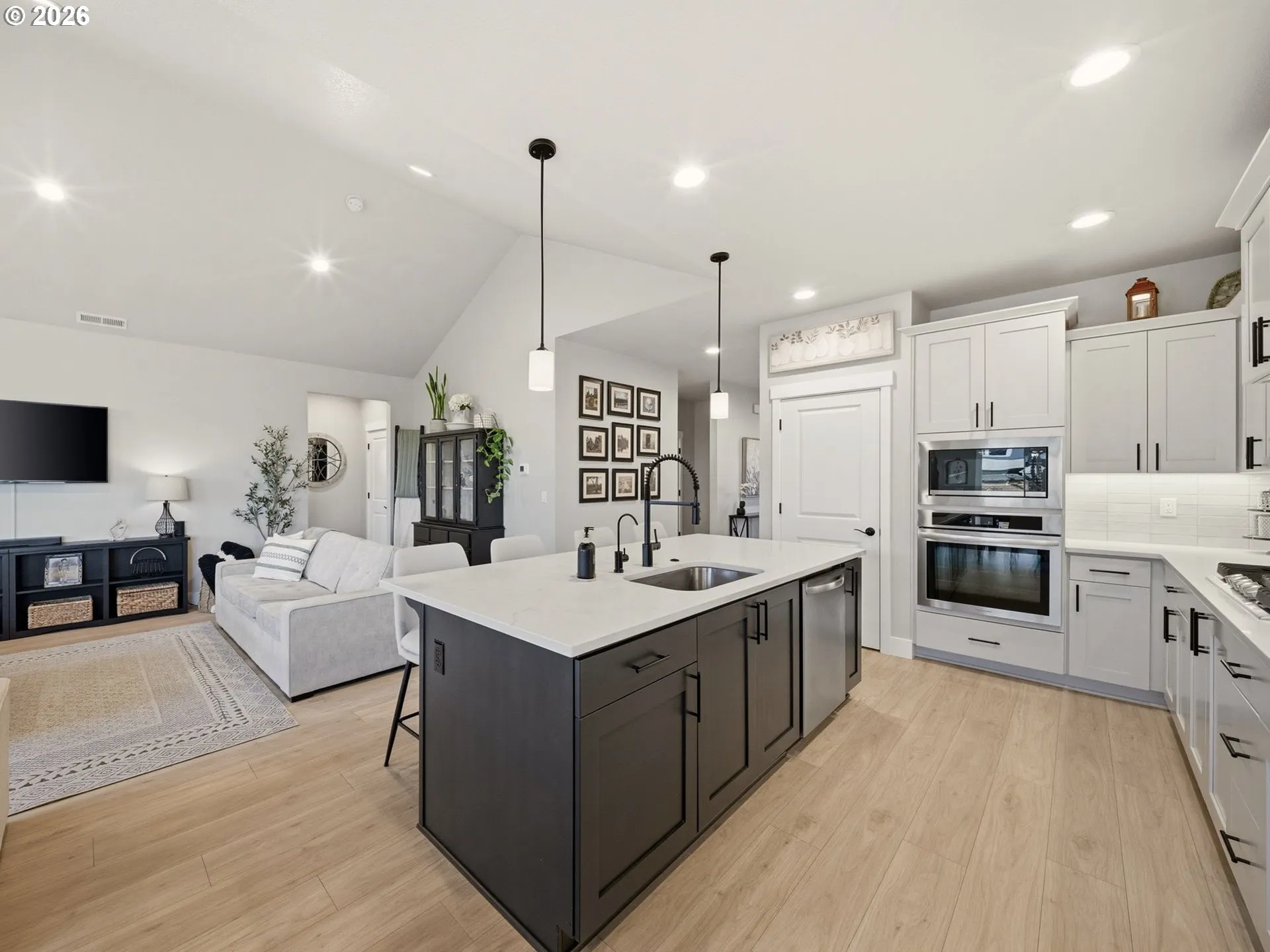 Kitchen/Family Room-Island