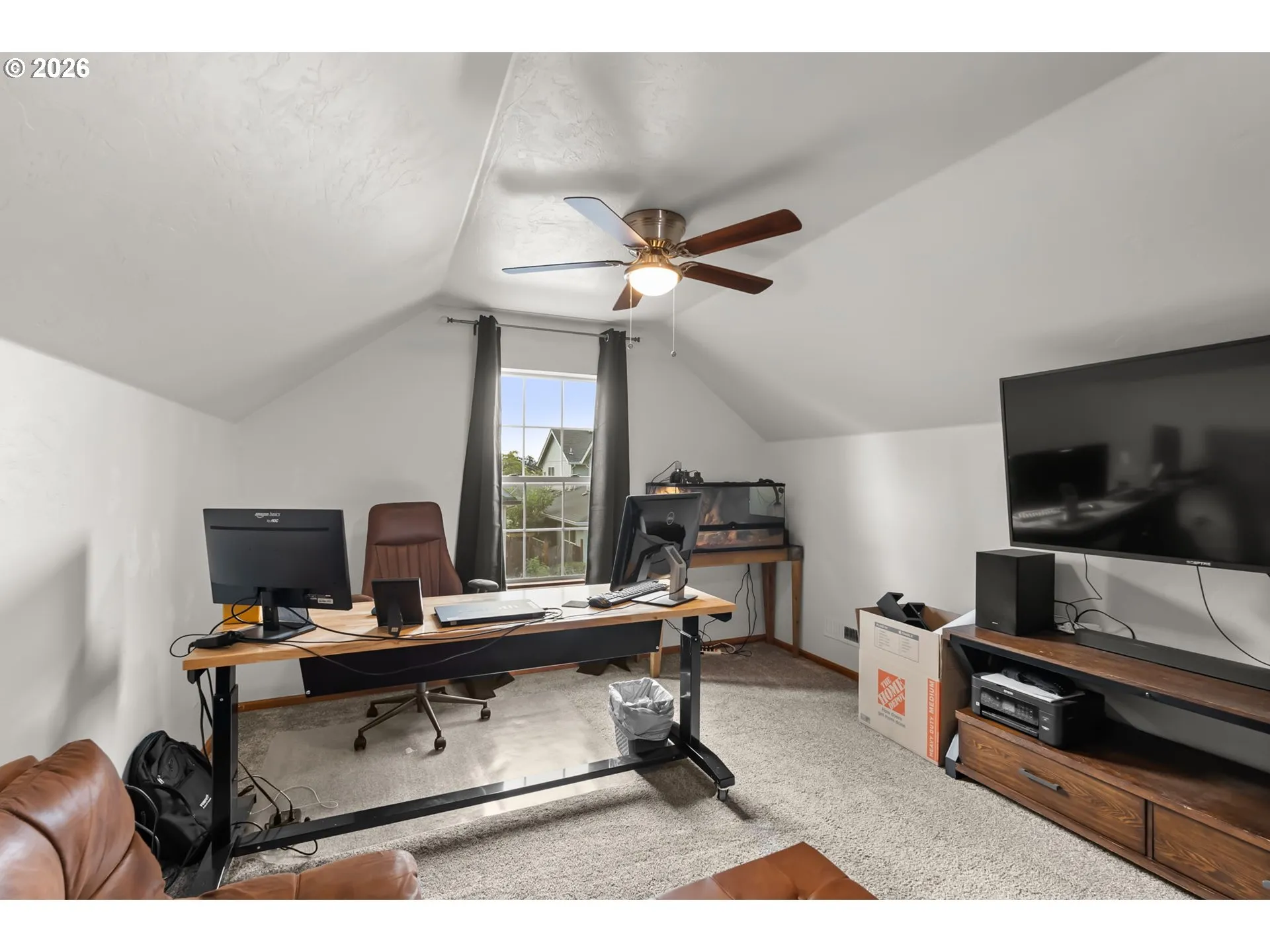 Bonus Room-Ceiling Fan