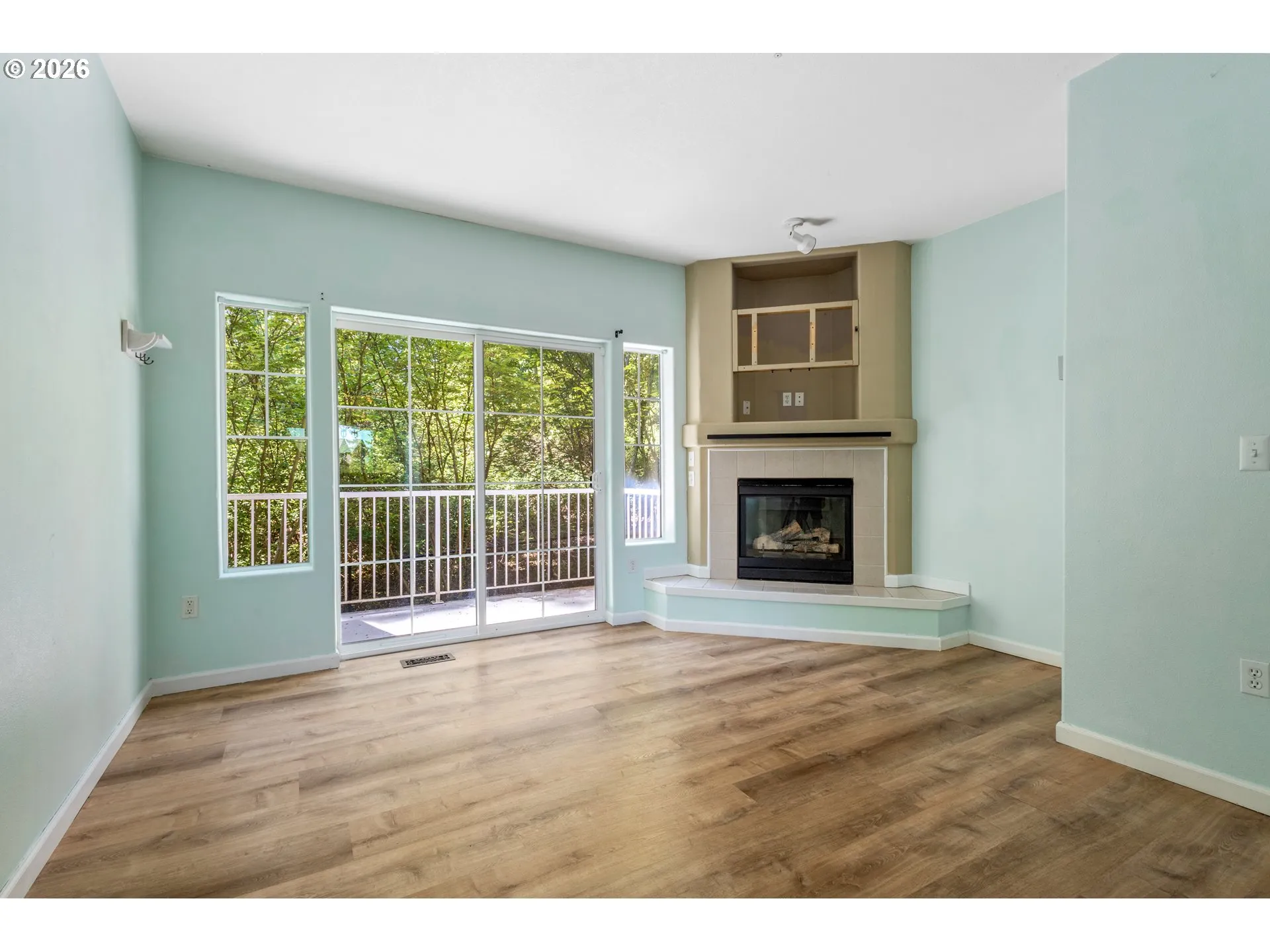 Living Room-Fireplace