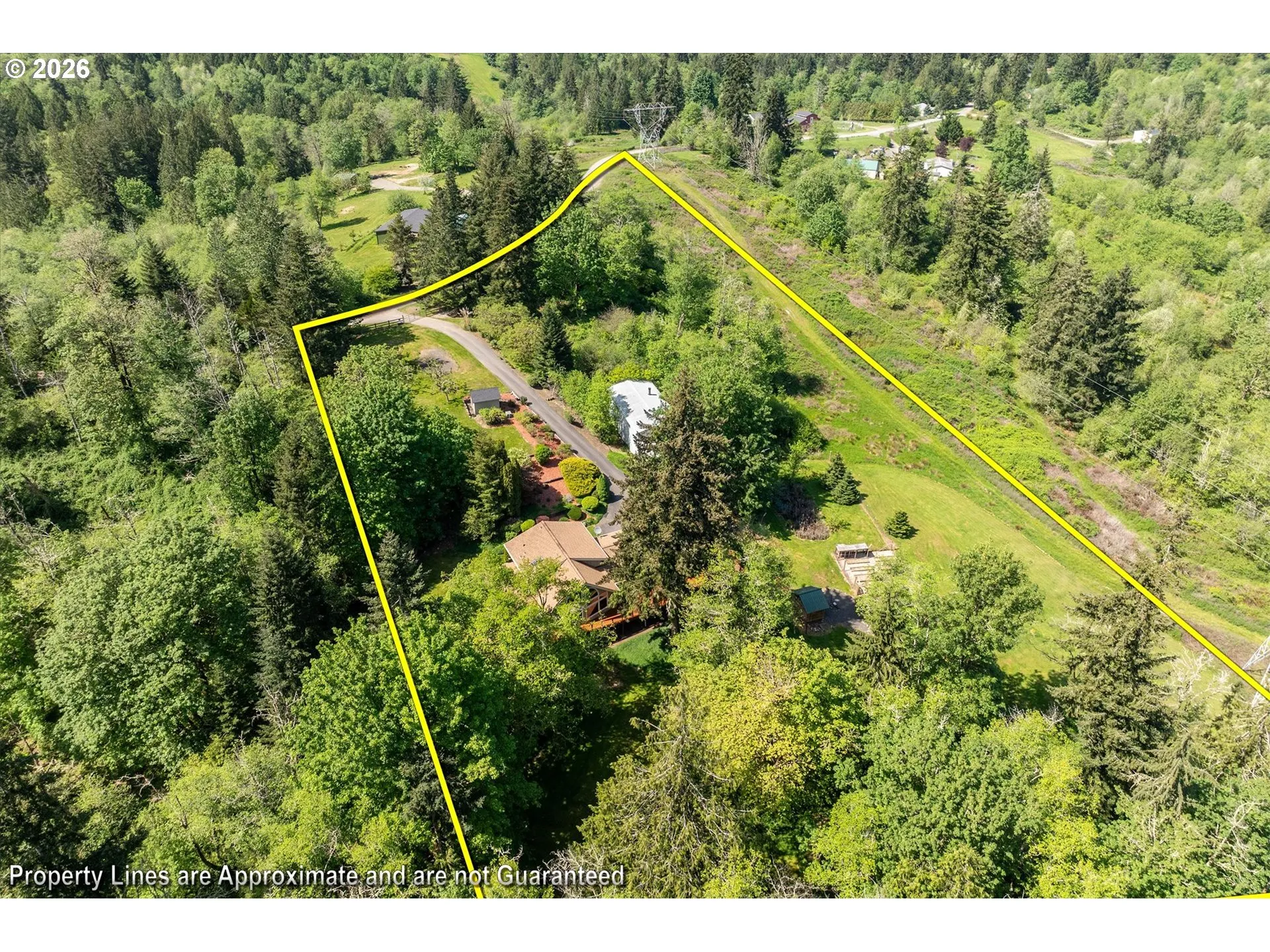 Approximate Property Lines-Aerial