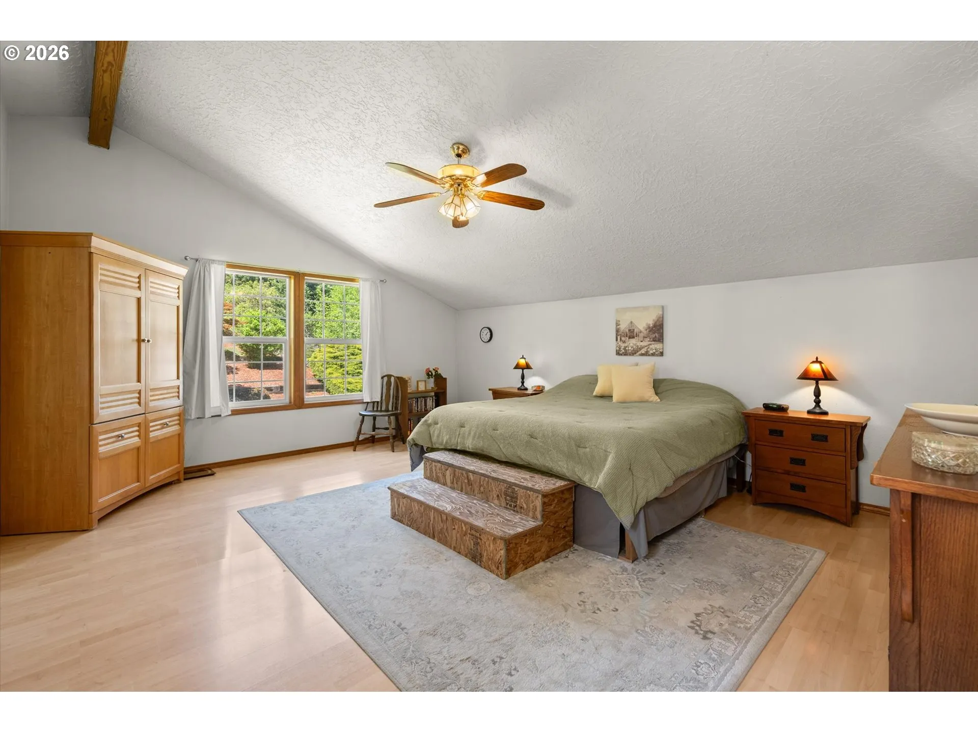 Primary Bedroom-Vaulted Ceilings