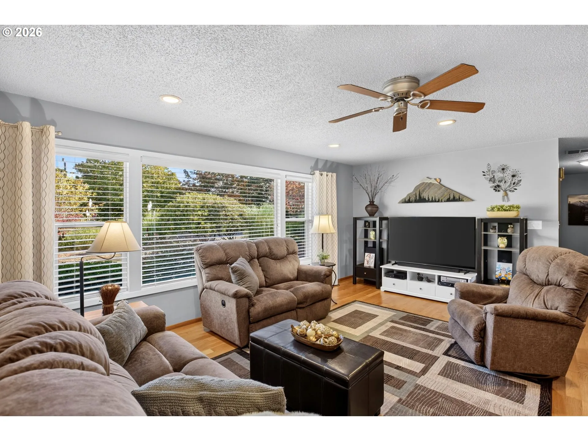 Living Room-Ceiling Fan