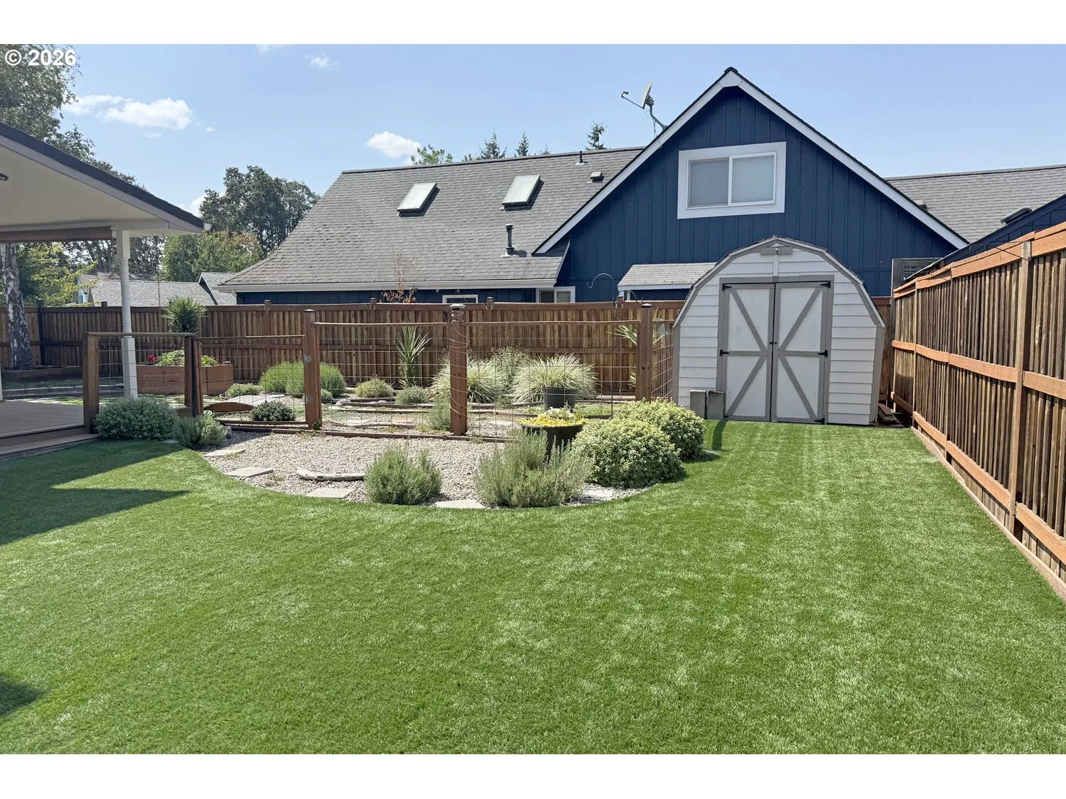 Backyard-View From