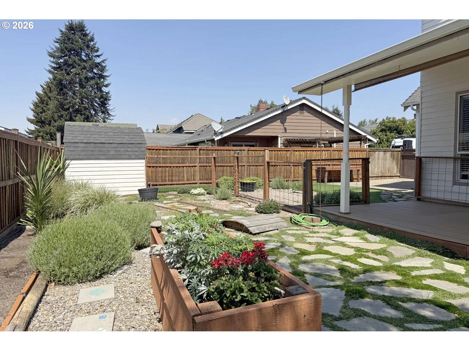 Backyard-View From