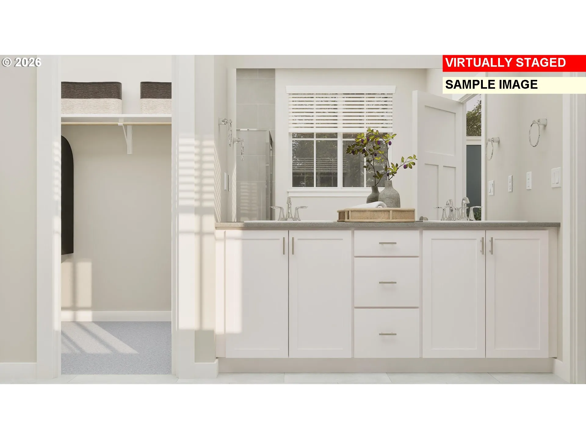 Owner's Suite Bathroom-Double Sinks