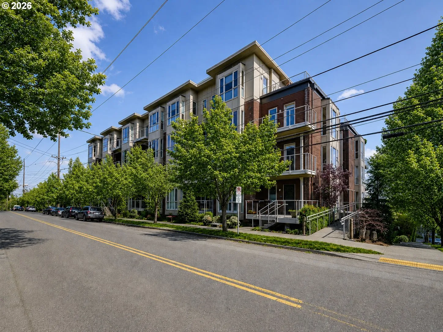 Exterior-West Facing