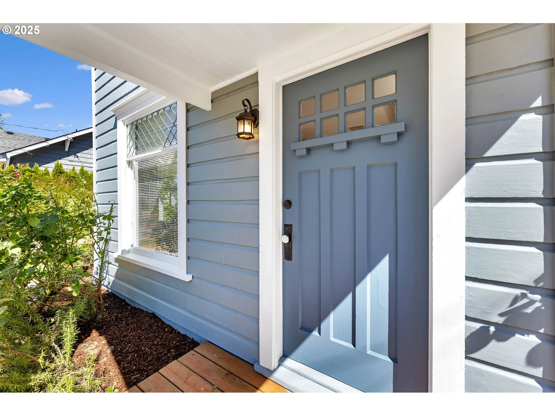 Exterior-West Facing