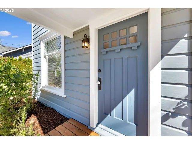 Exterior-West Facing