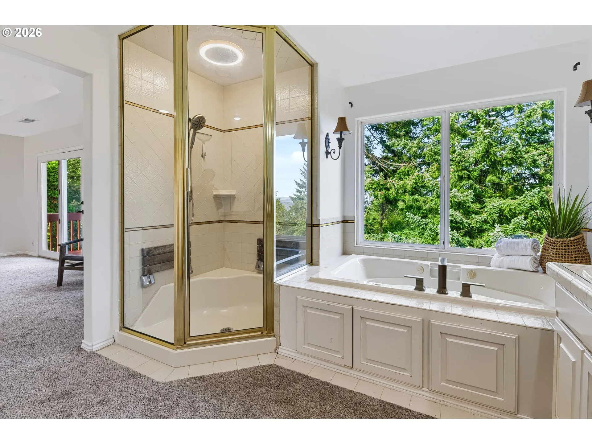 Bathroom, Attached-Walk in Shower