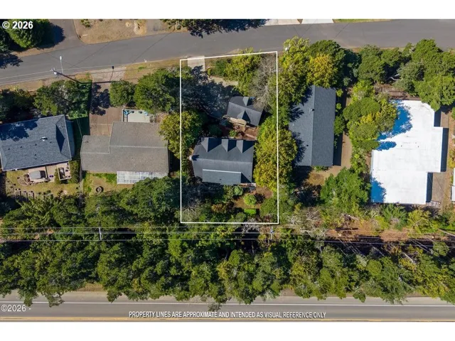 Approximate Property Lines-Aerial