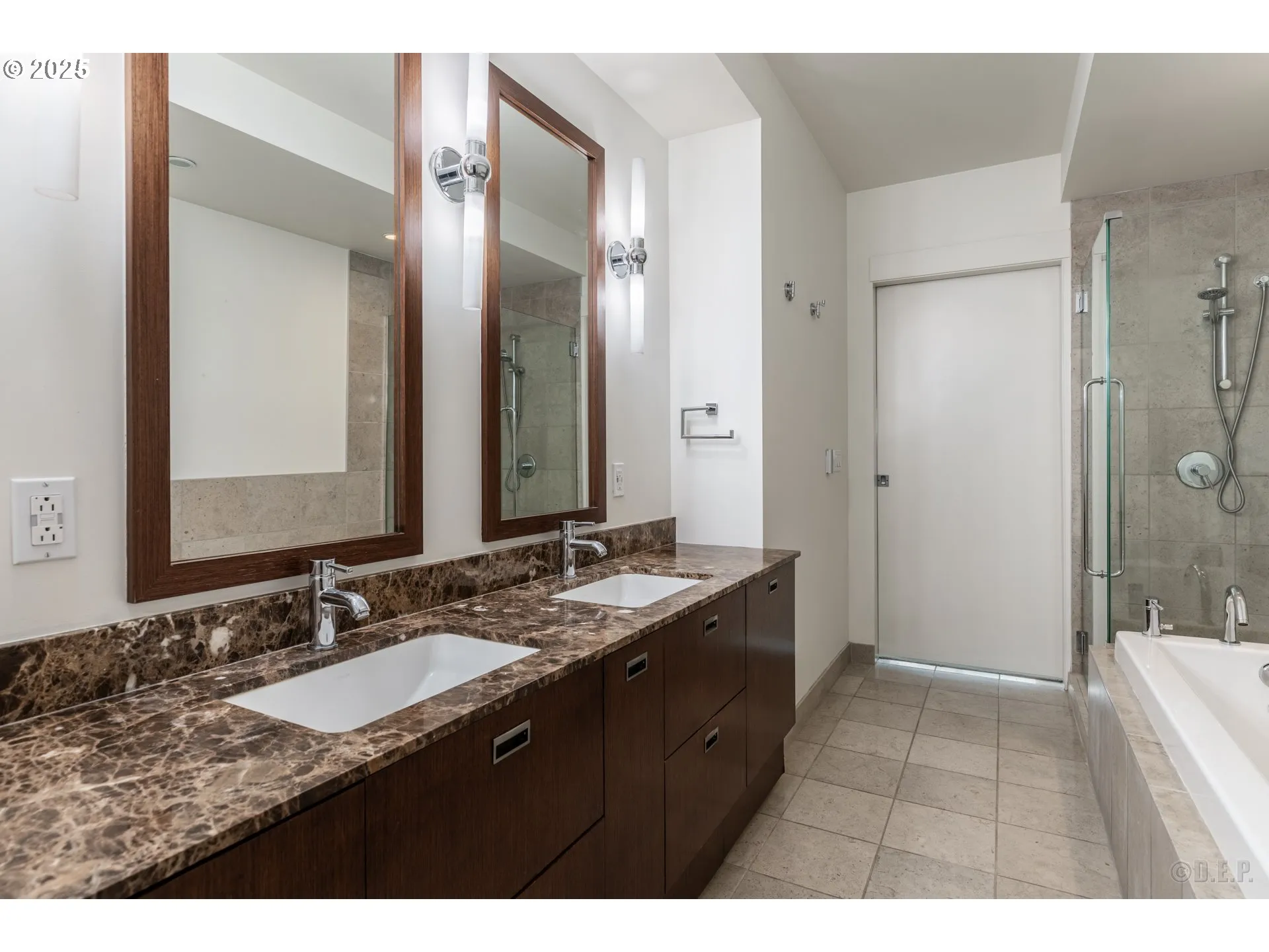 Bathroom, Attached-Double Sinks