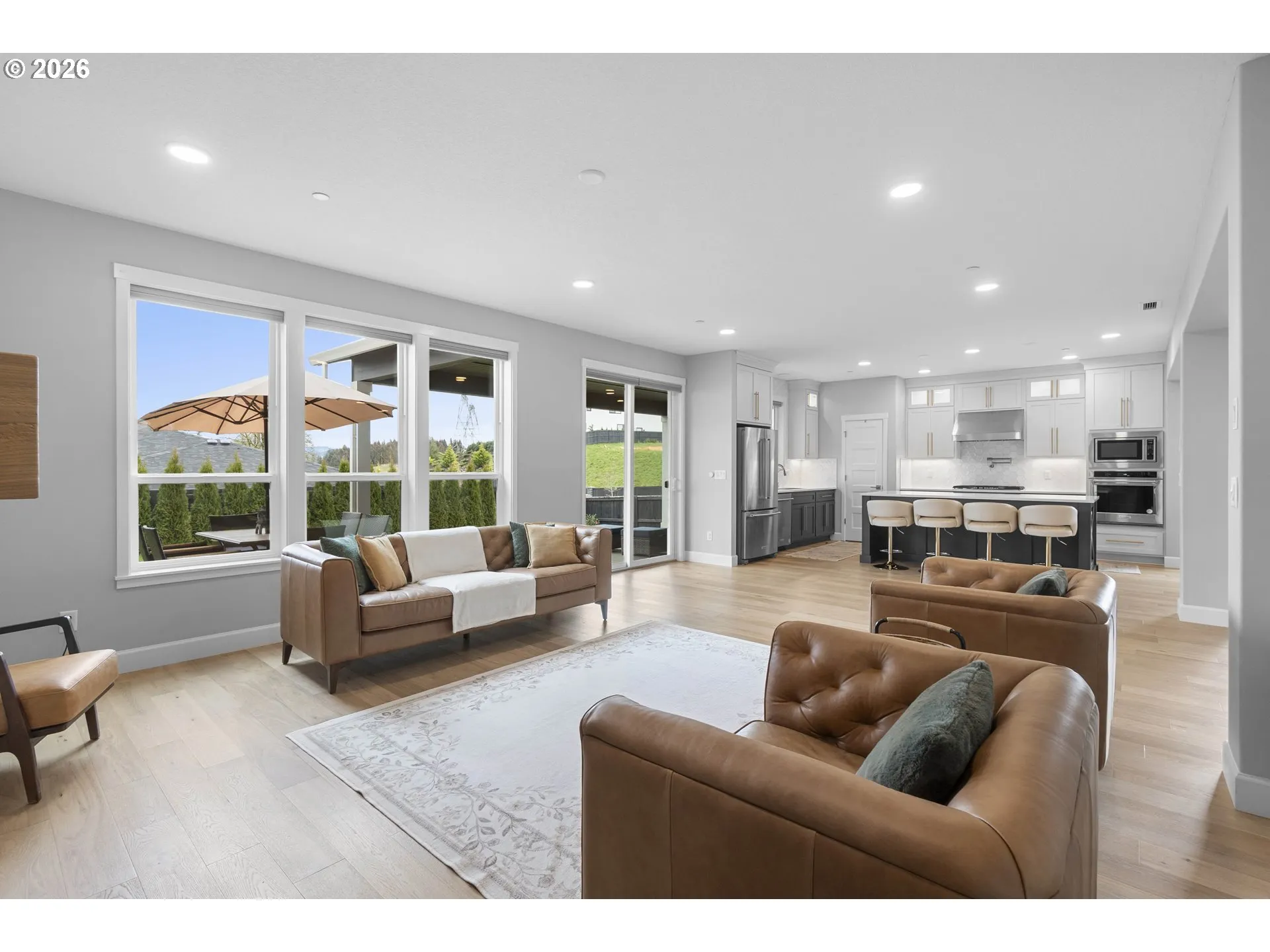 Living Room-View From