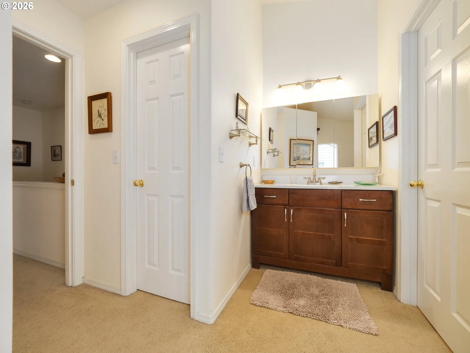 Primary Bedroom-Attached Bathroom