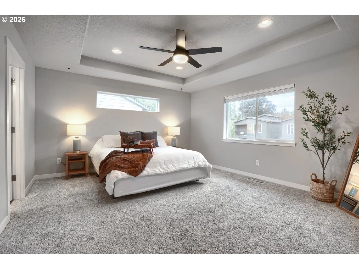 Primary Bedroom-Coffered Ceilings