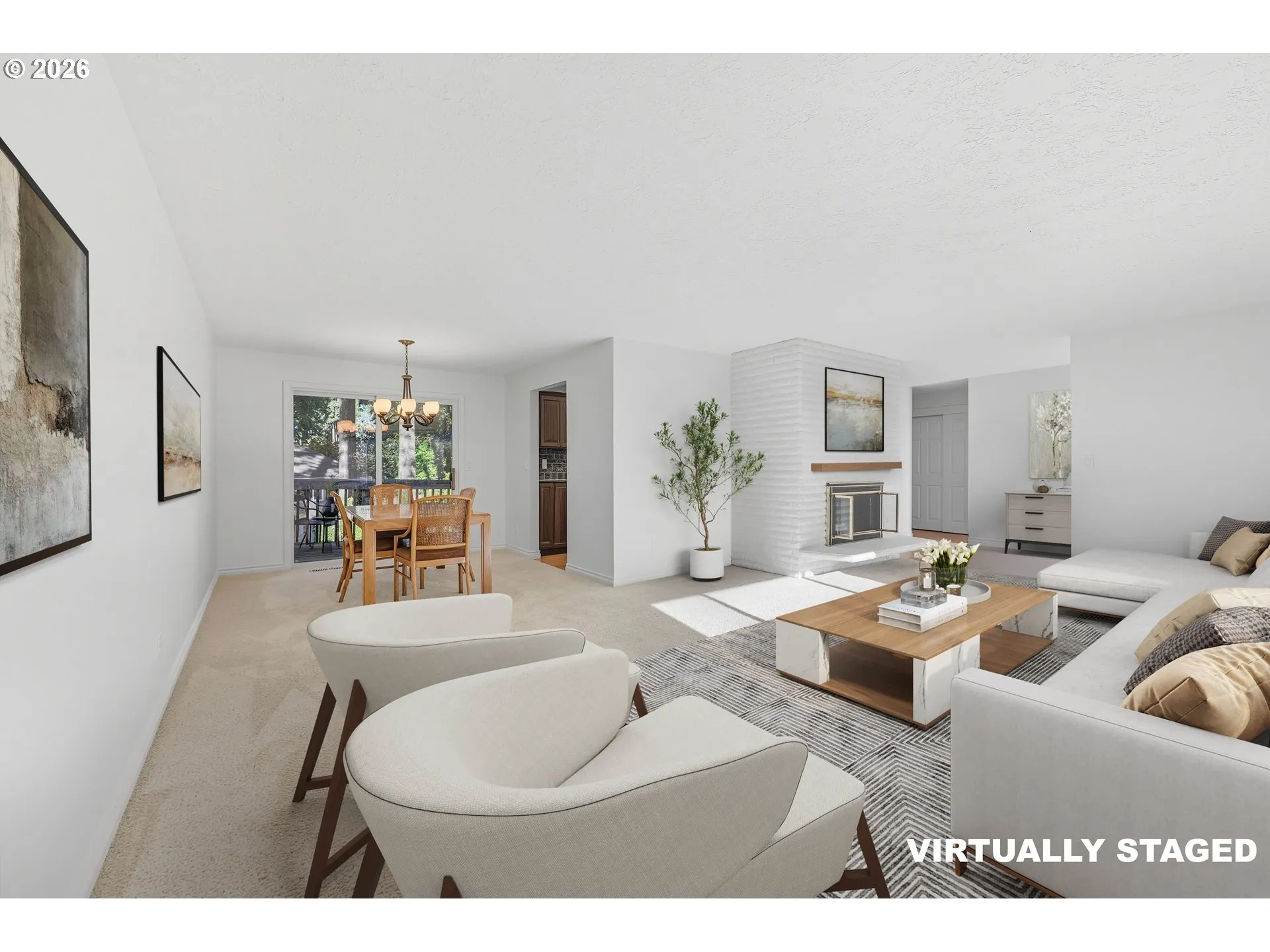 Living Room-View From