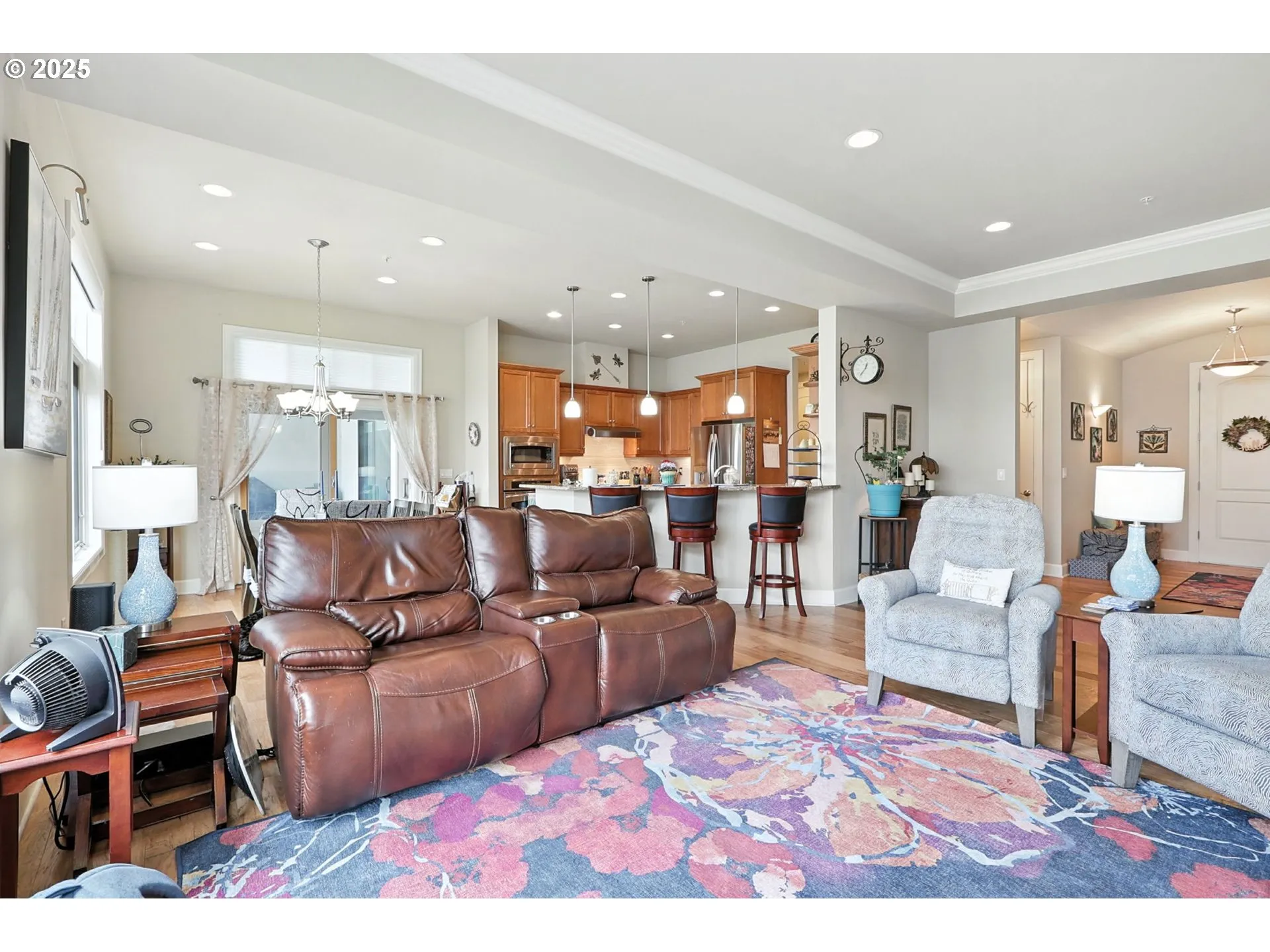 Living Room-View From