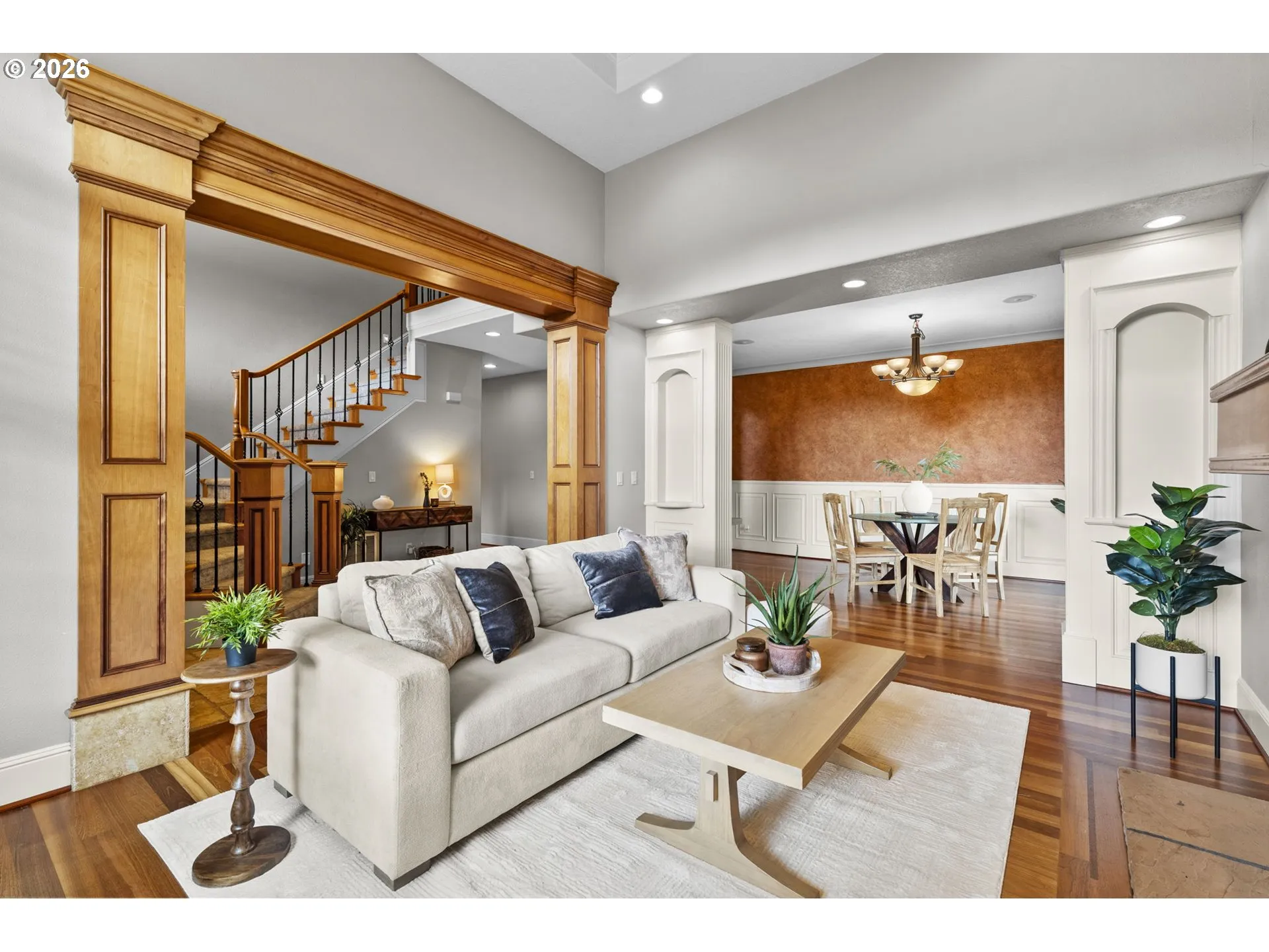 Living Room-View From