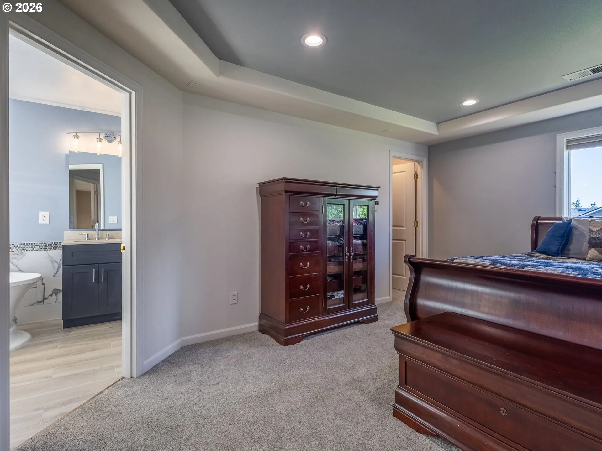 Primary Bedroom-Attached Bathroom
