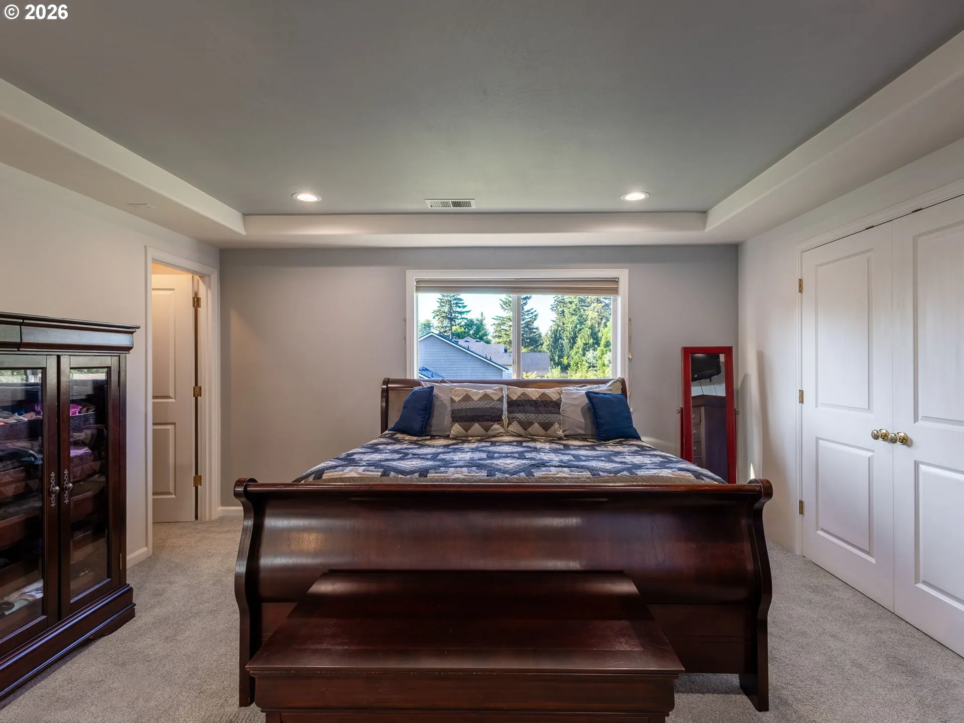 Primary Bedroom-Coffered Ceilings