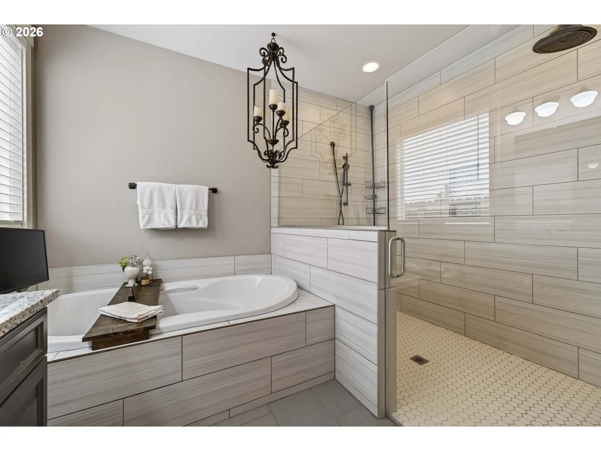 Bathroom, Attached-Walk in Shower