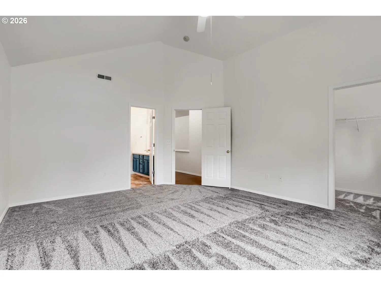 Bedroom, Primary-Ceiling Fan