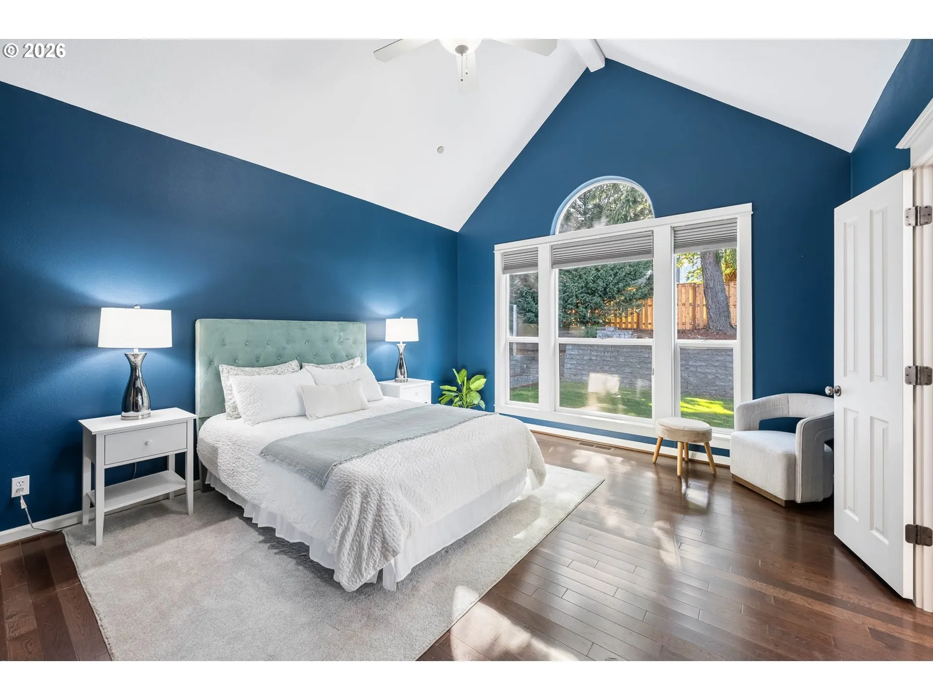 Primary Bedroom-Vaulted Ceilings