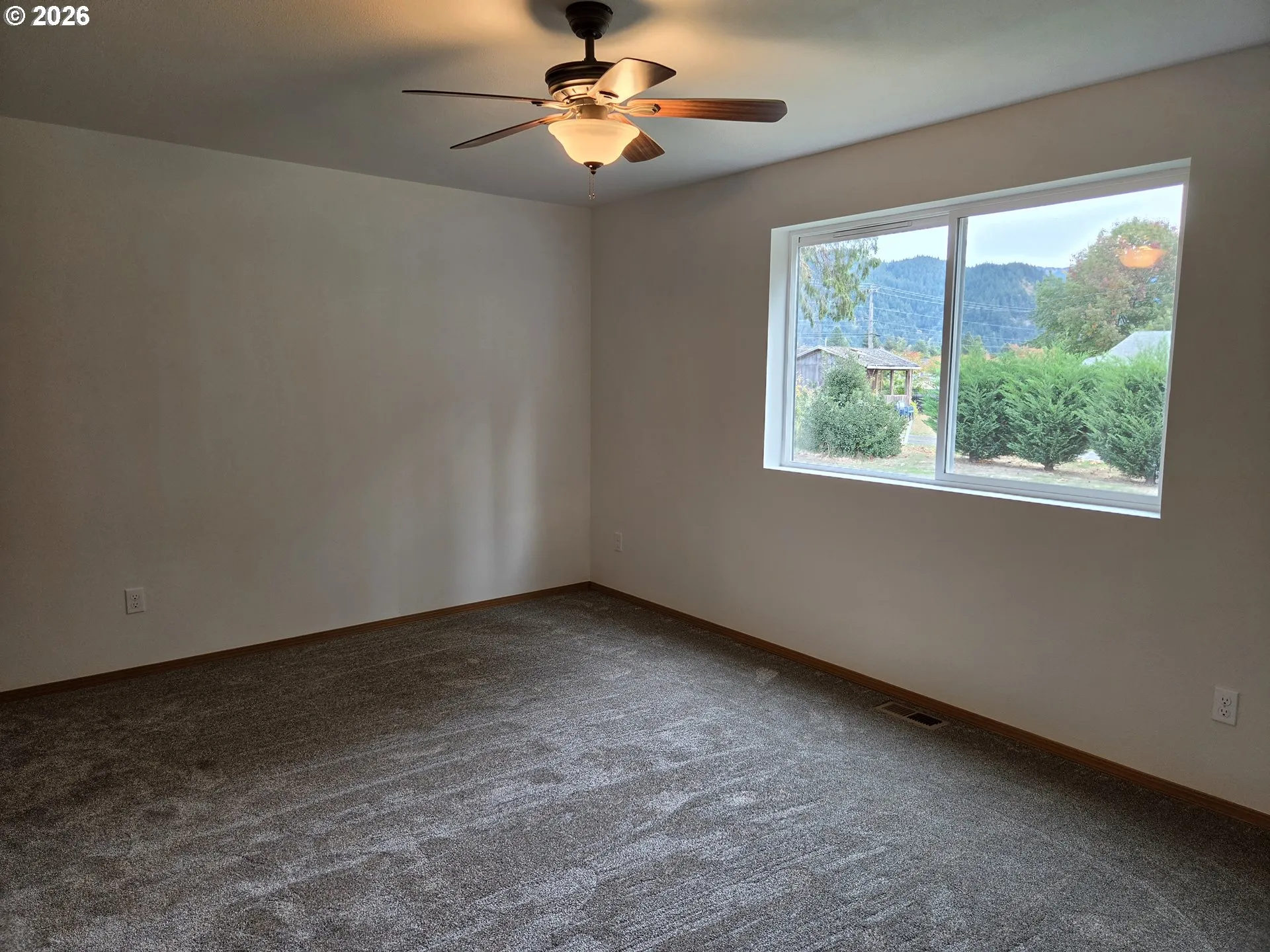 Bedroom, Owner's Suite-View From