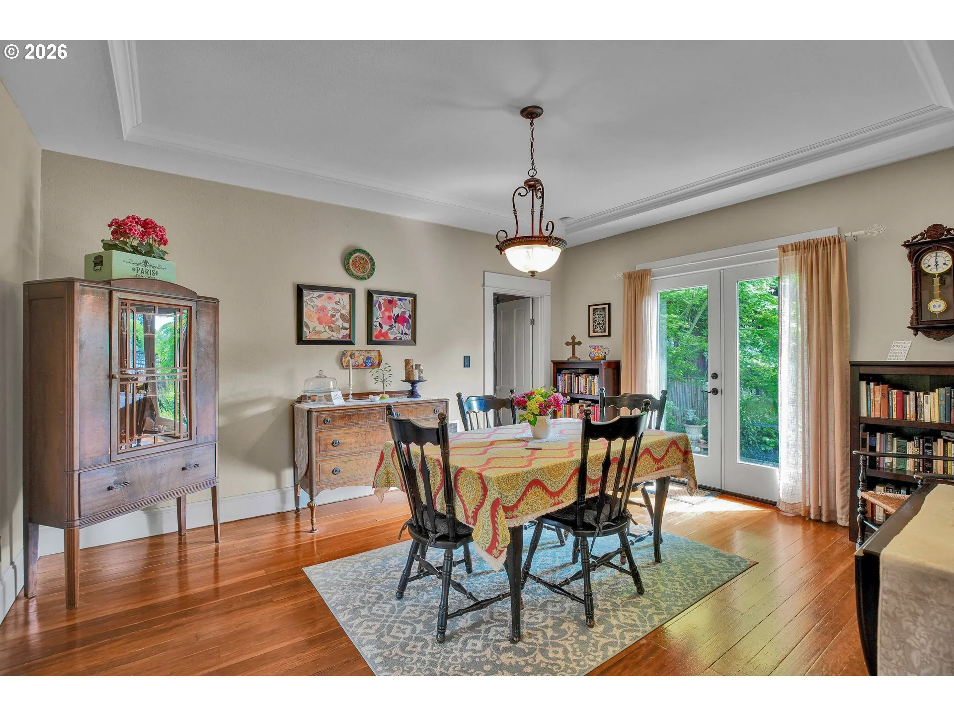 Dining Room-Coffered Ceilings