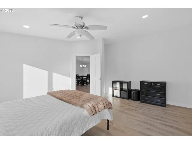 Owner's Suite Bedroom-Vaulted Ceilings