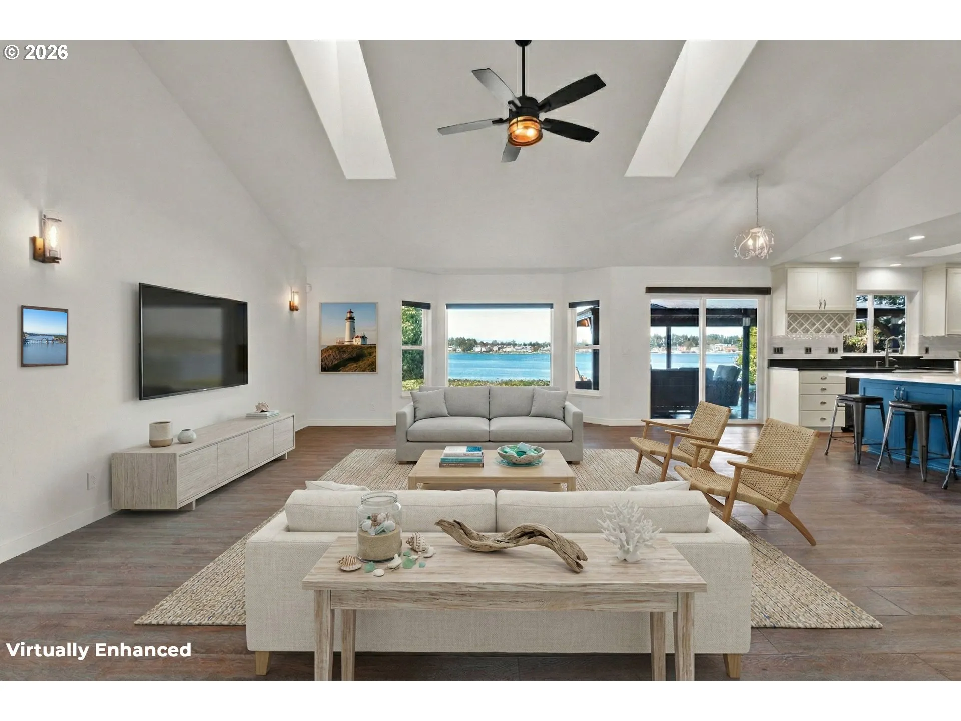 Living Room-Skylight