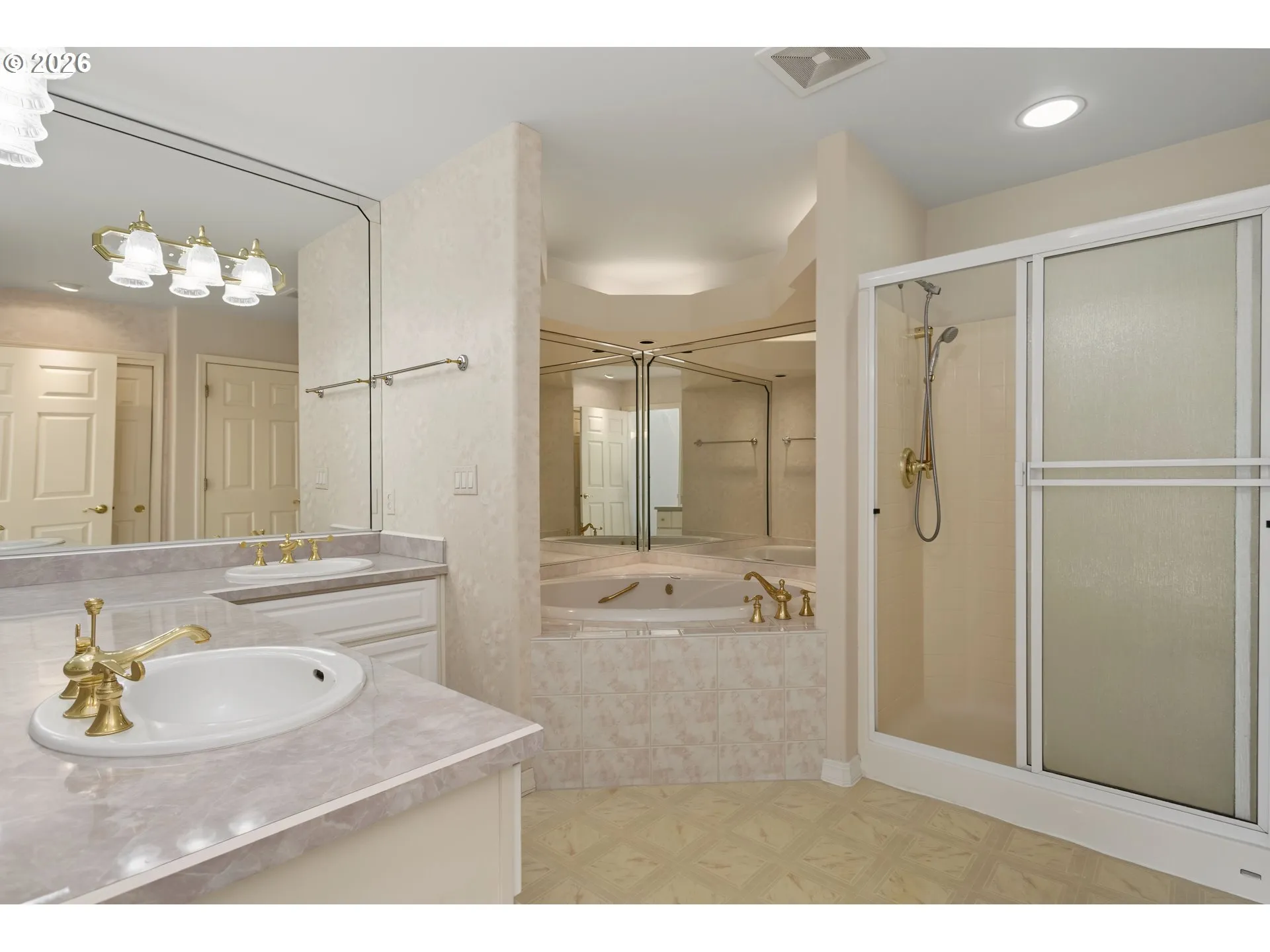 Attached Bathroom #1-Double Sinks