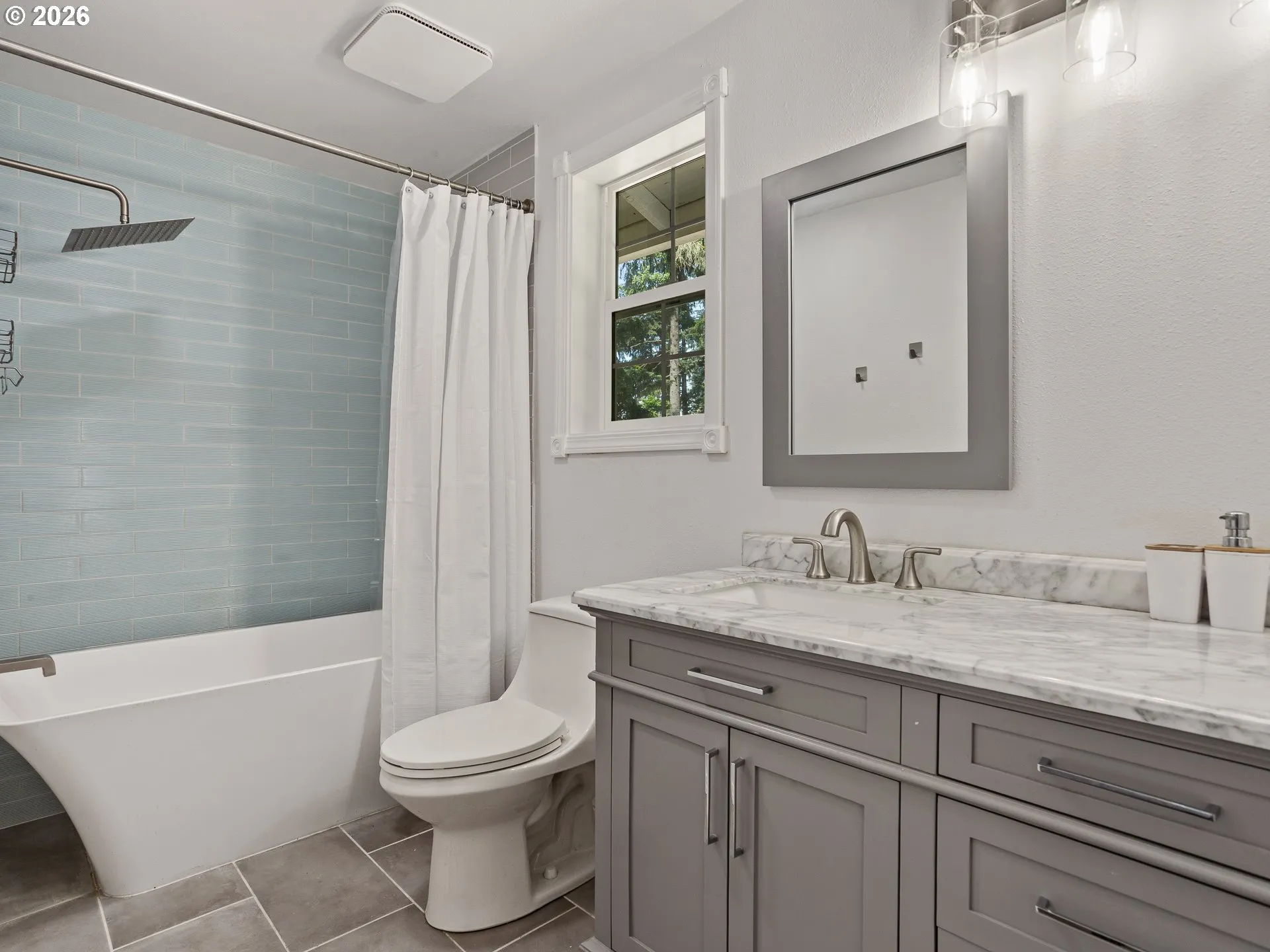 Primary Bedroom-Attached Bathroom