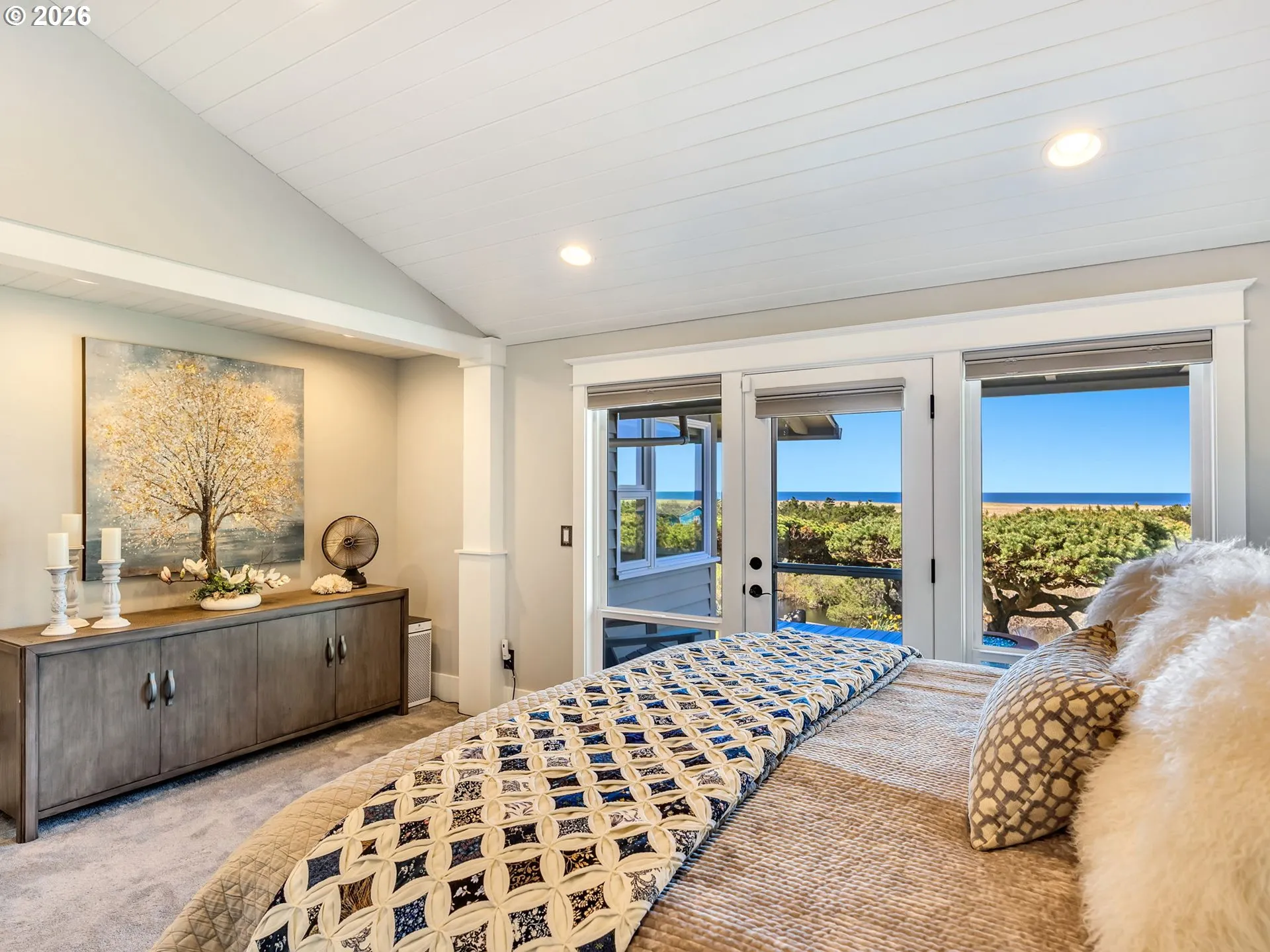 Bedroom, Owner's Suite-View From