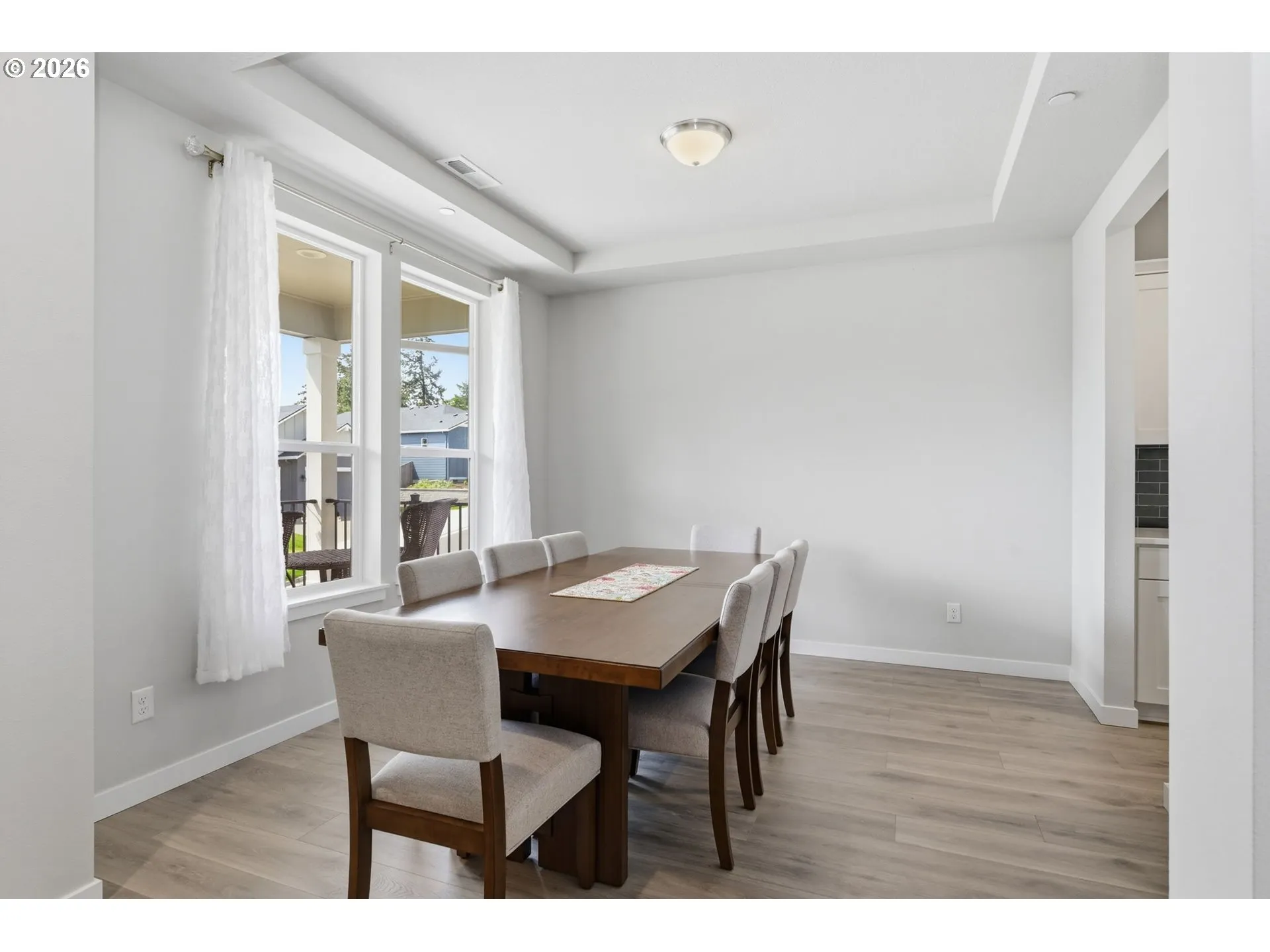 Dining Room-Coffered Ceilings