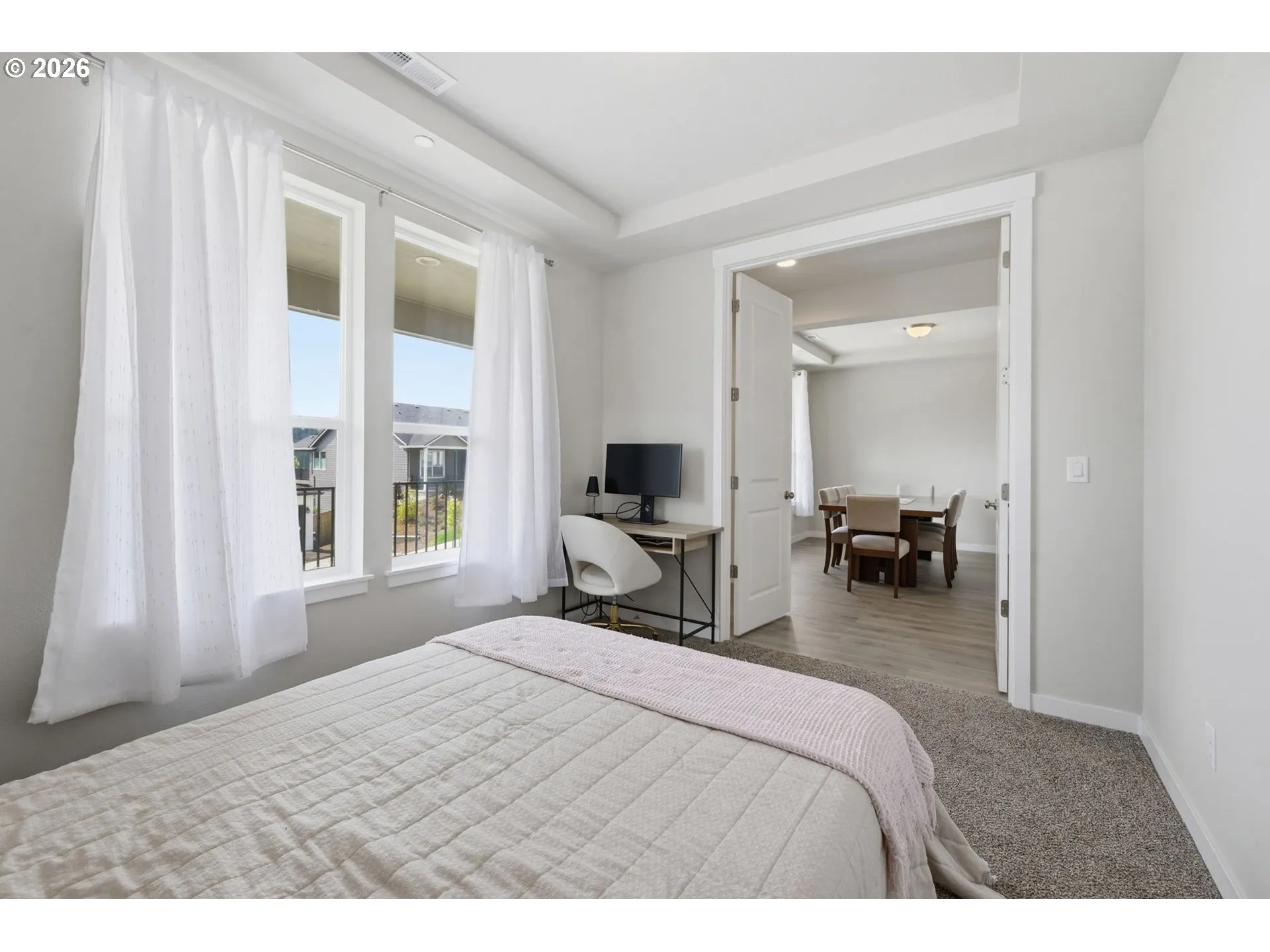 Den/Office-Coffered Ceilings