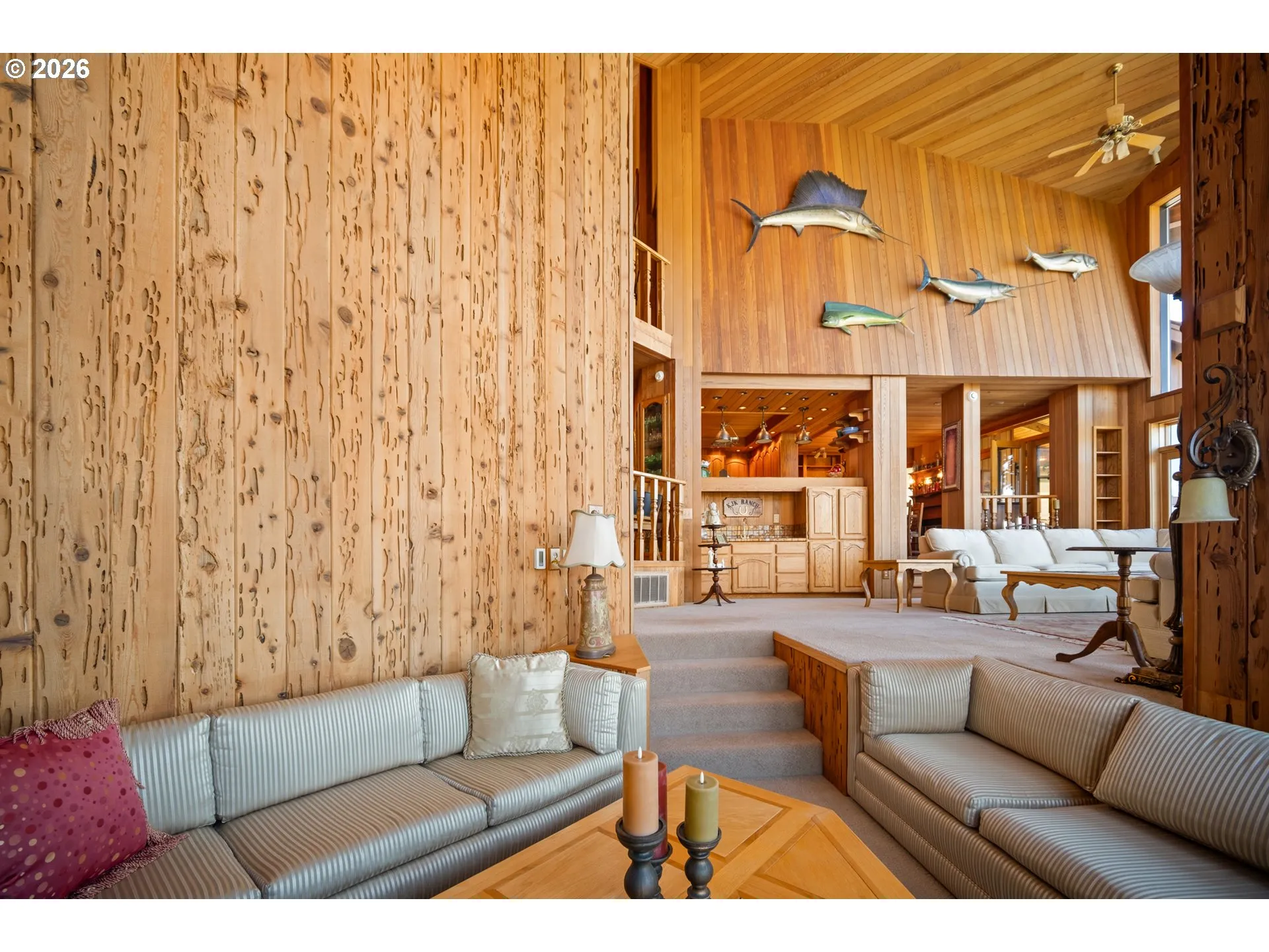 Living Room-Vaulted Ceilings