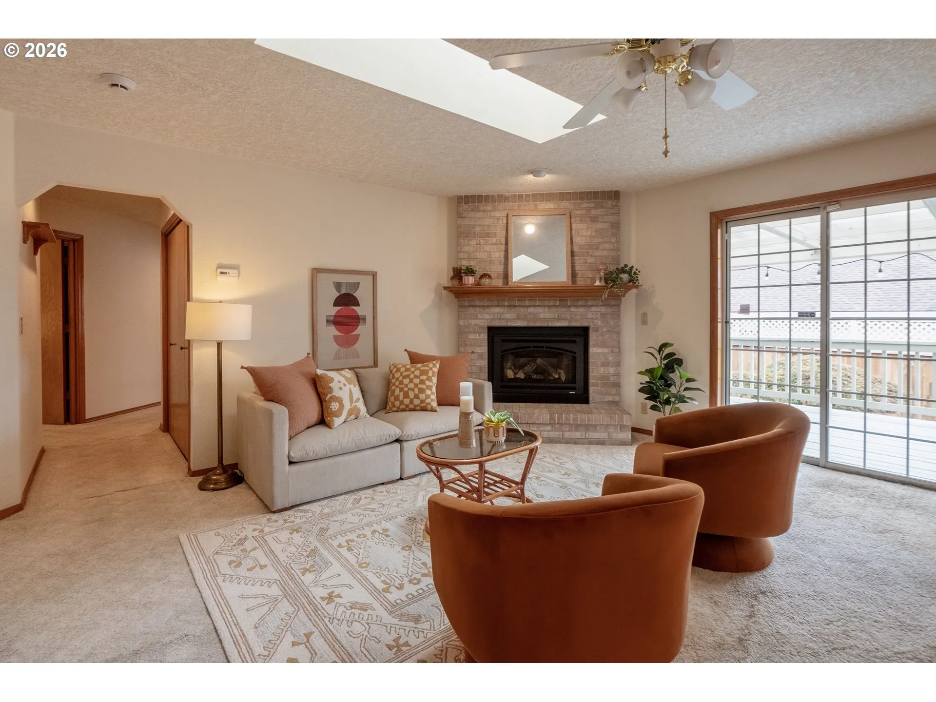 Family Room-Skylight