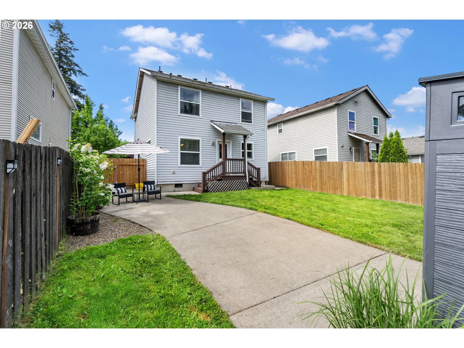Backyard-View From