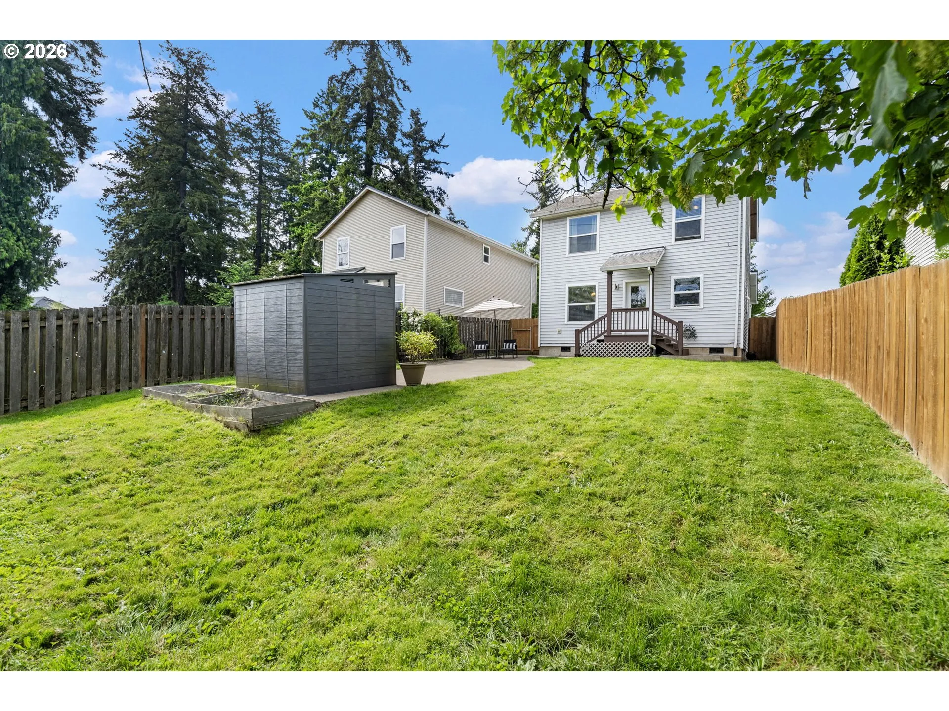 Backyard-View From