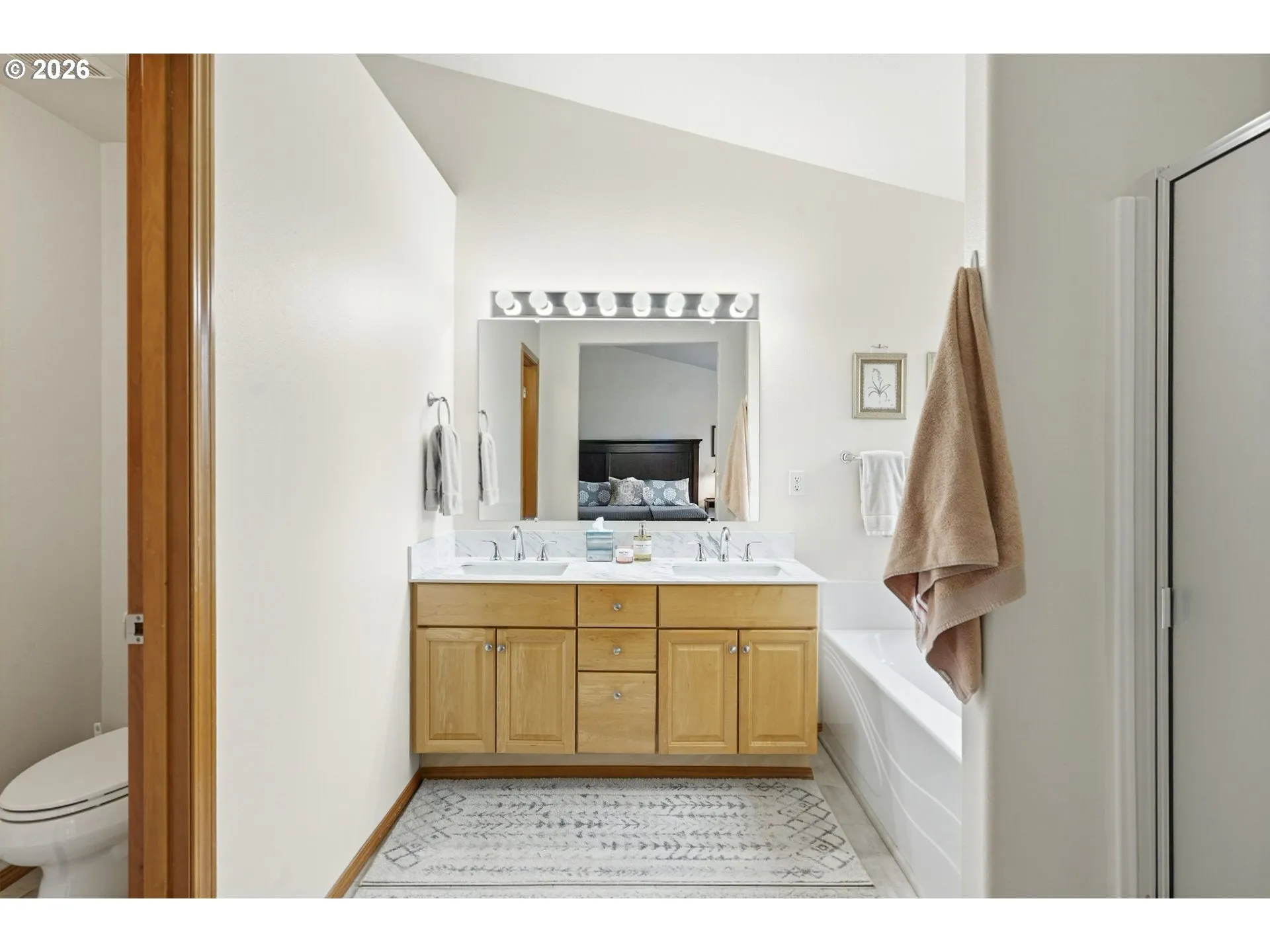 Primary Bedroom-Attached Bathroom