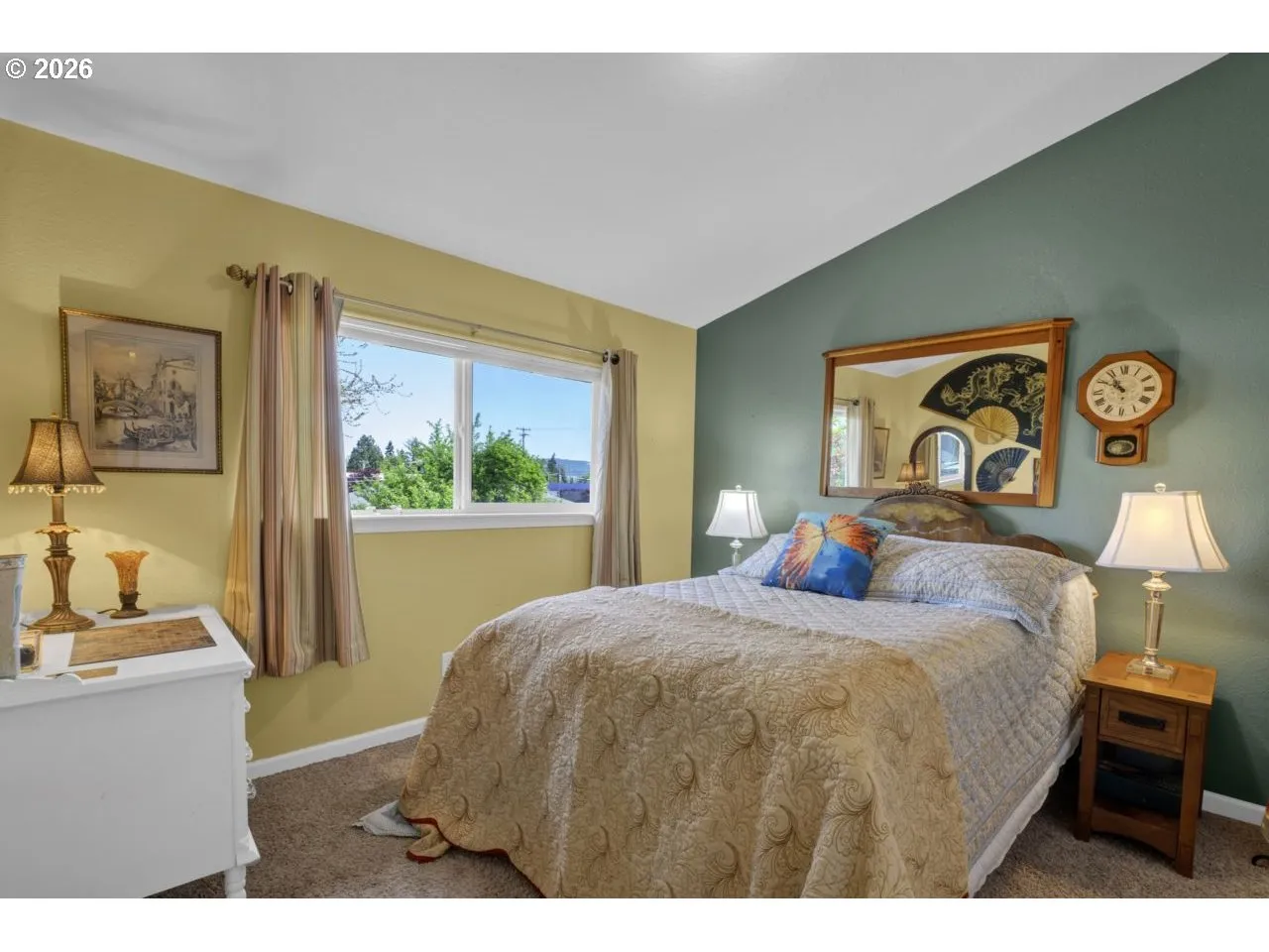 Bedroom-Vaulted Ceilings