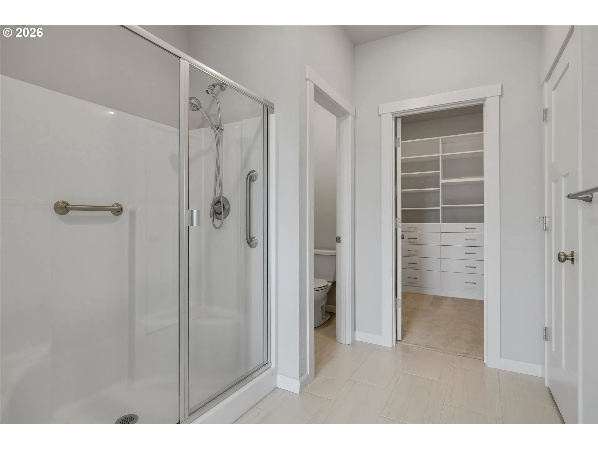 Bathroom, Attached-Walk in Shower