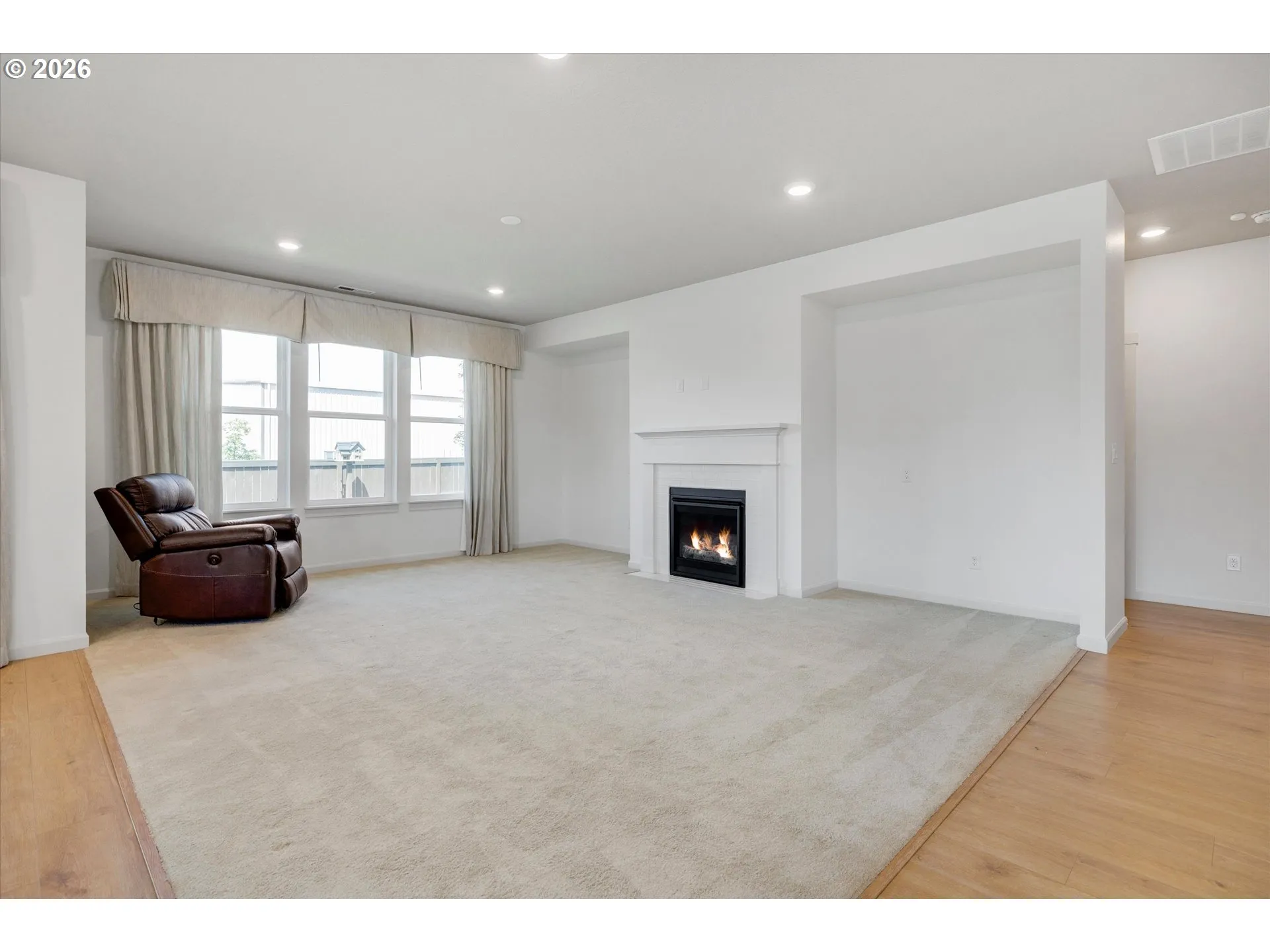 Living Room-Fireplace