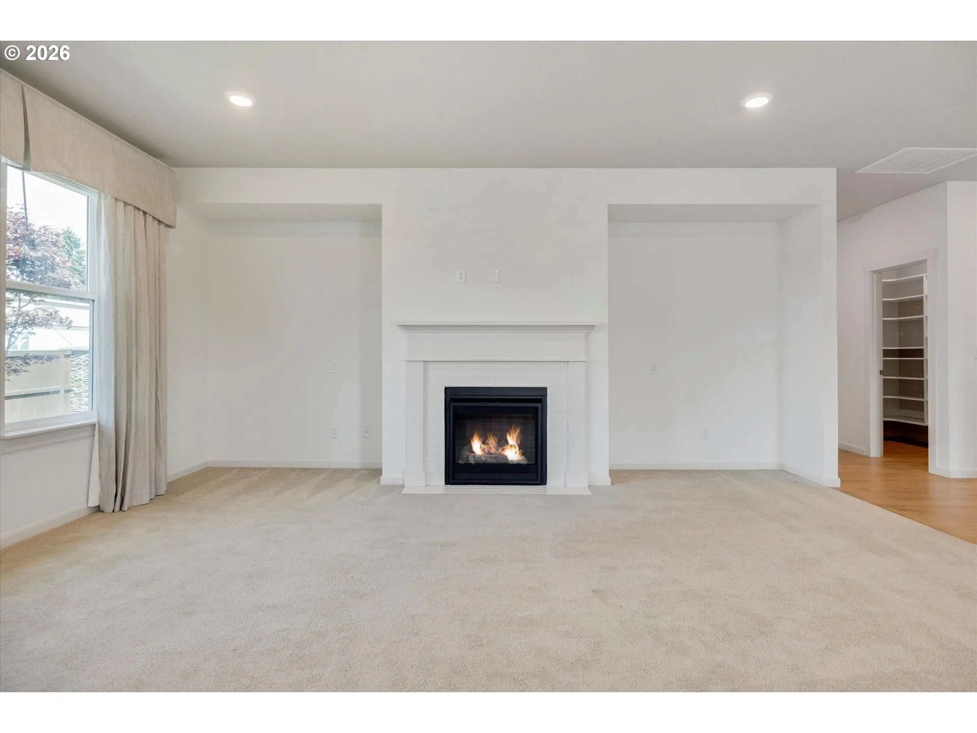 Living Room-Fireplace