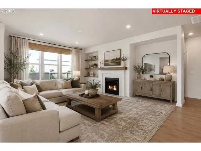 Living Room-Fireplace