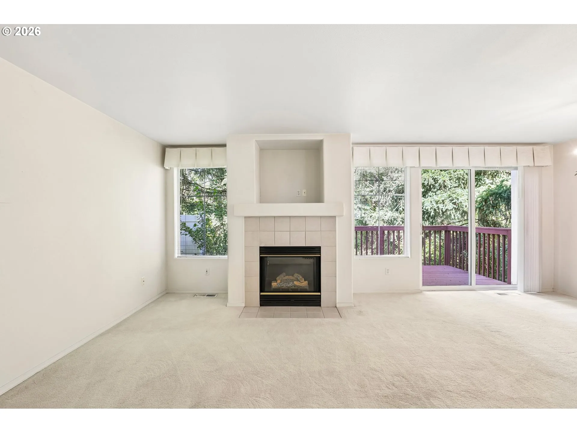 Living Room-Fireplace